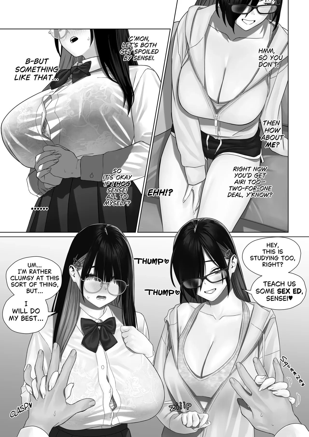 Training the Busty Sisters — page 4