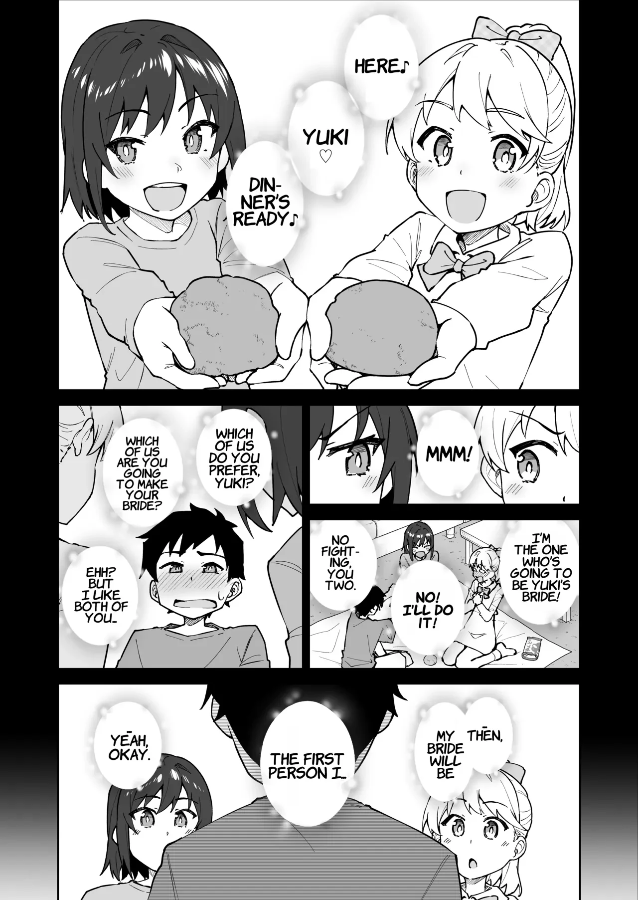 Cross My Heart ~The Tsundere Disciplinary Committee Member and the Beautiful Blonde Exchange Student — page 4