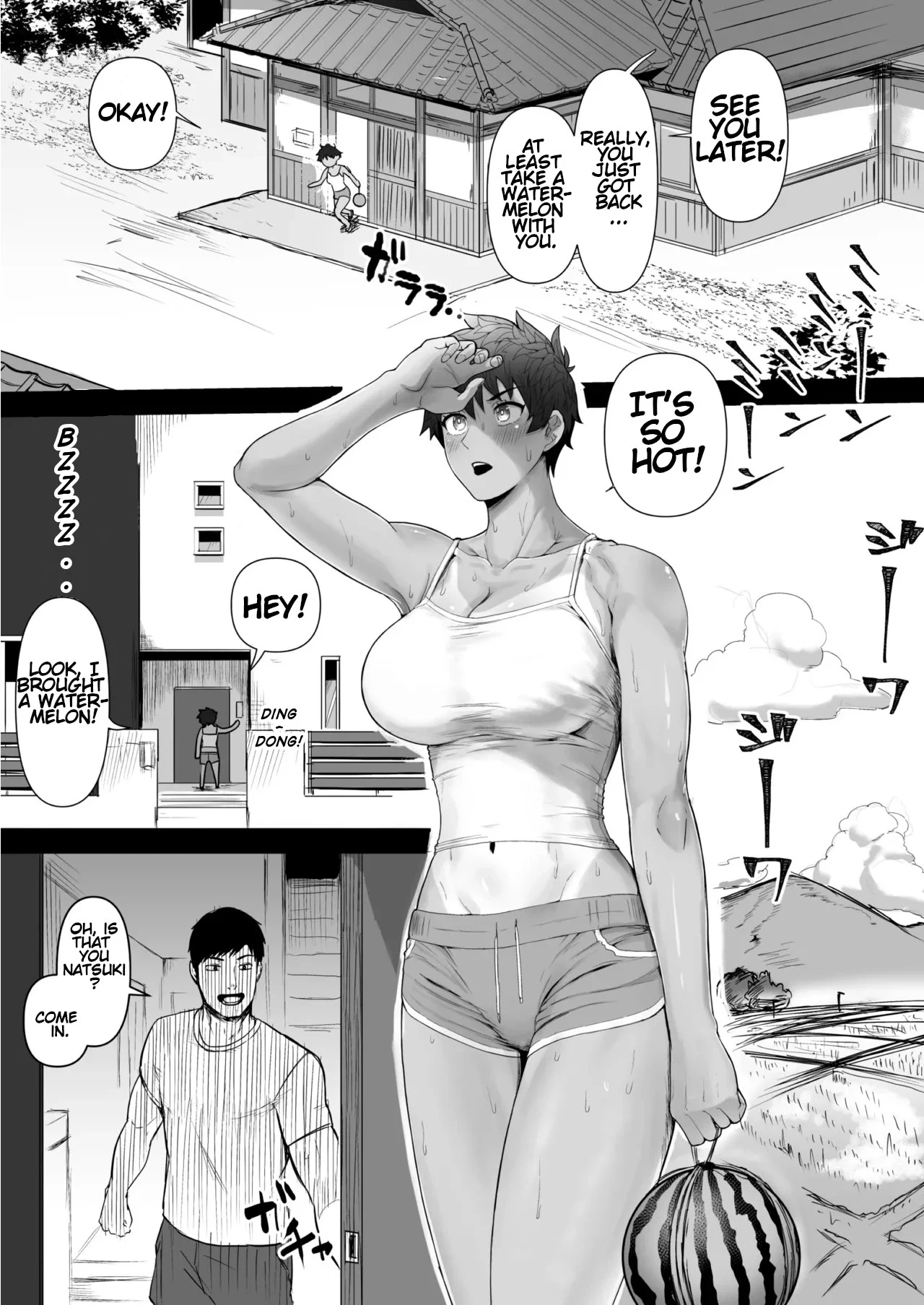Boish de Takashinchou na Kasshoku Oreko-domo to Ase-mure Icharabu Ecchi Shimakuru Hon｜Having lots of sweaty, lovey-dovey sex with tall, boyish, brown-skinned tomboys. — page 2