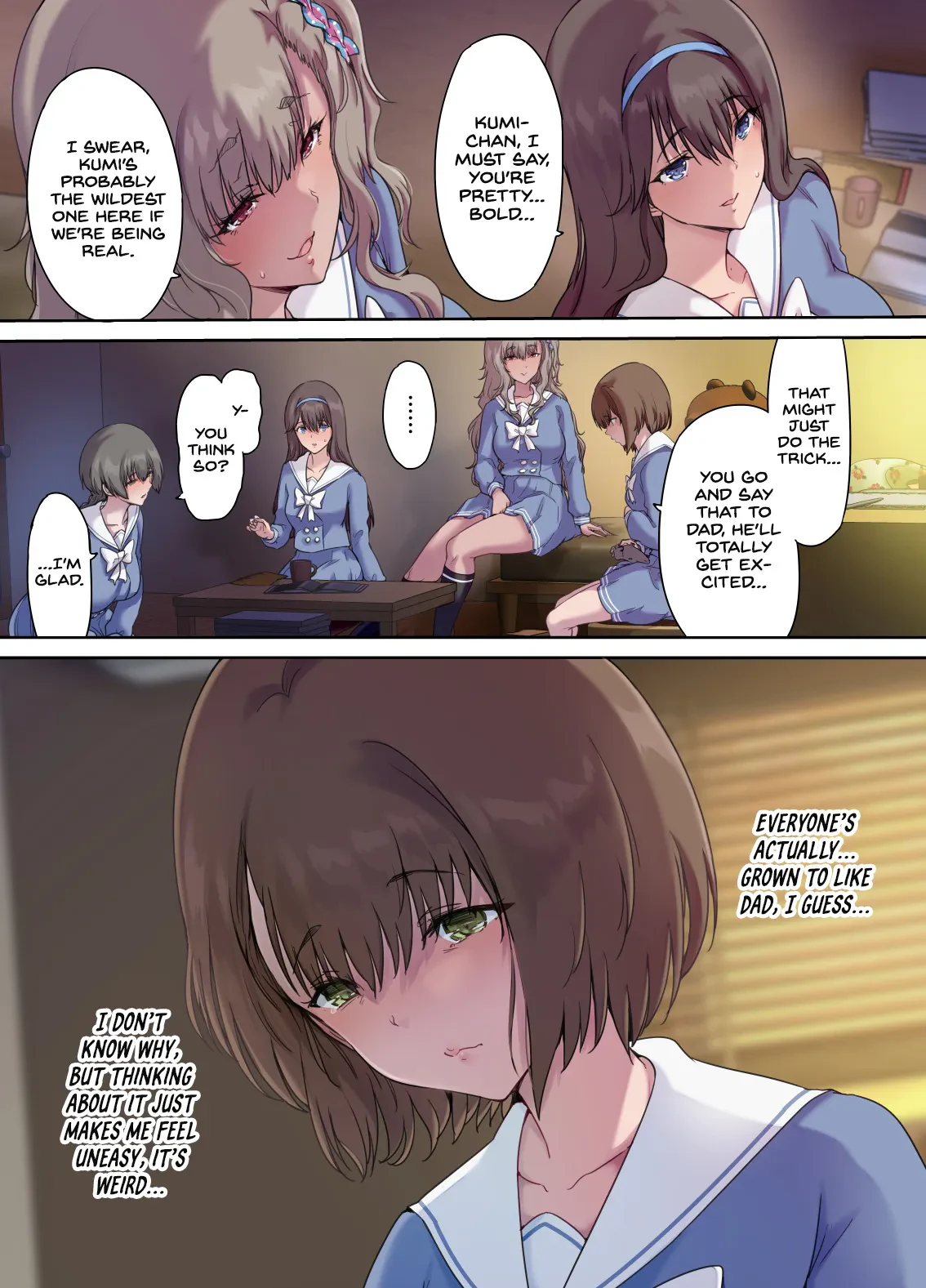 Papa no Shinshitsu wa Musume Tomodachi no Tamariba 4 — page 4