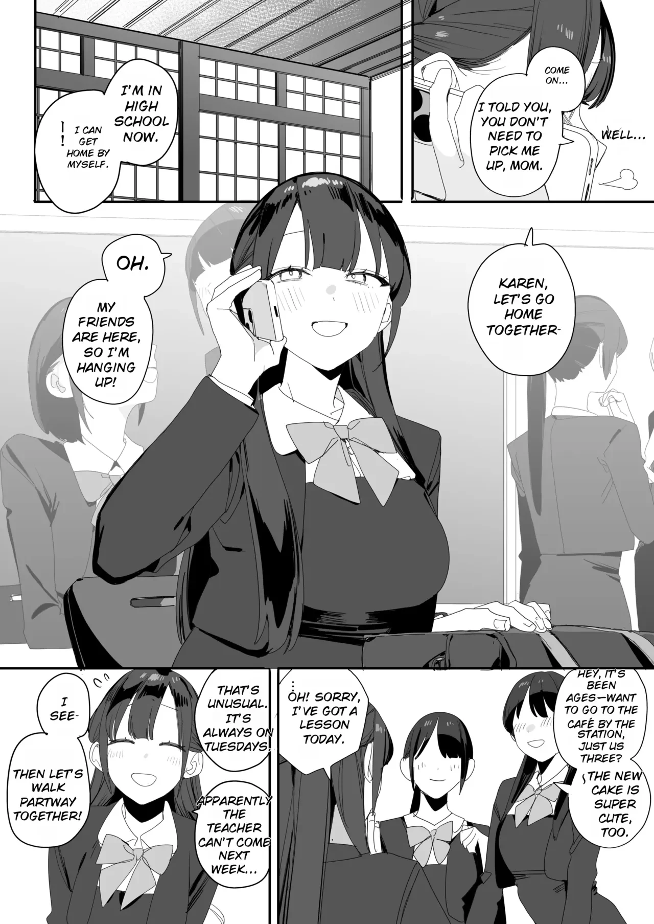 The Story of How the Sheltered Young Lady from the Ajisai Family Is Made to Work Overtime to Satisfy Sexual Desires — page 2