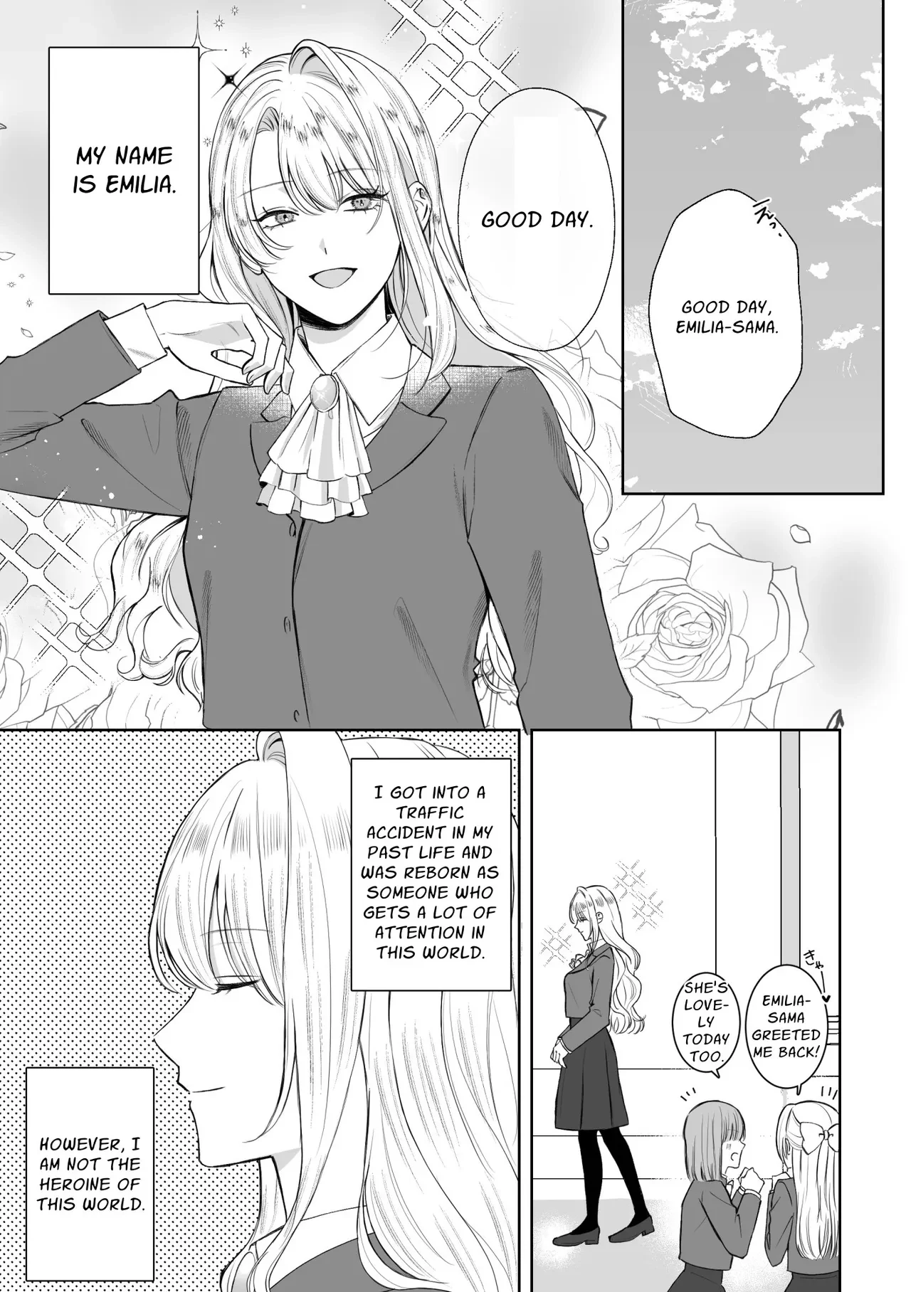 Reborn as the Villainess, but the Heroine Fell in Love with Me — page 3