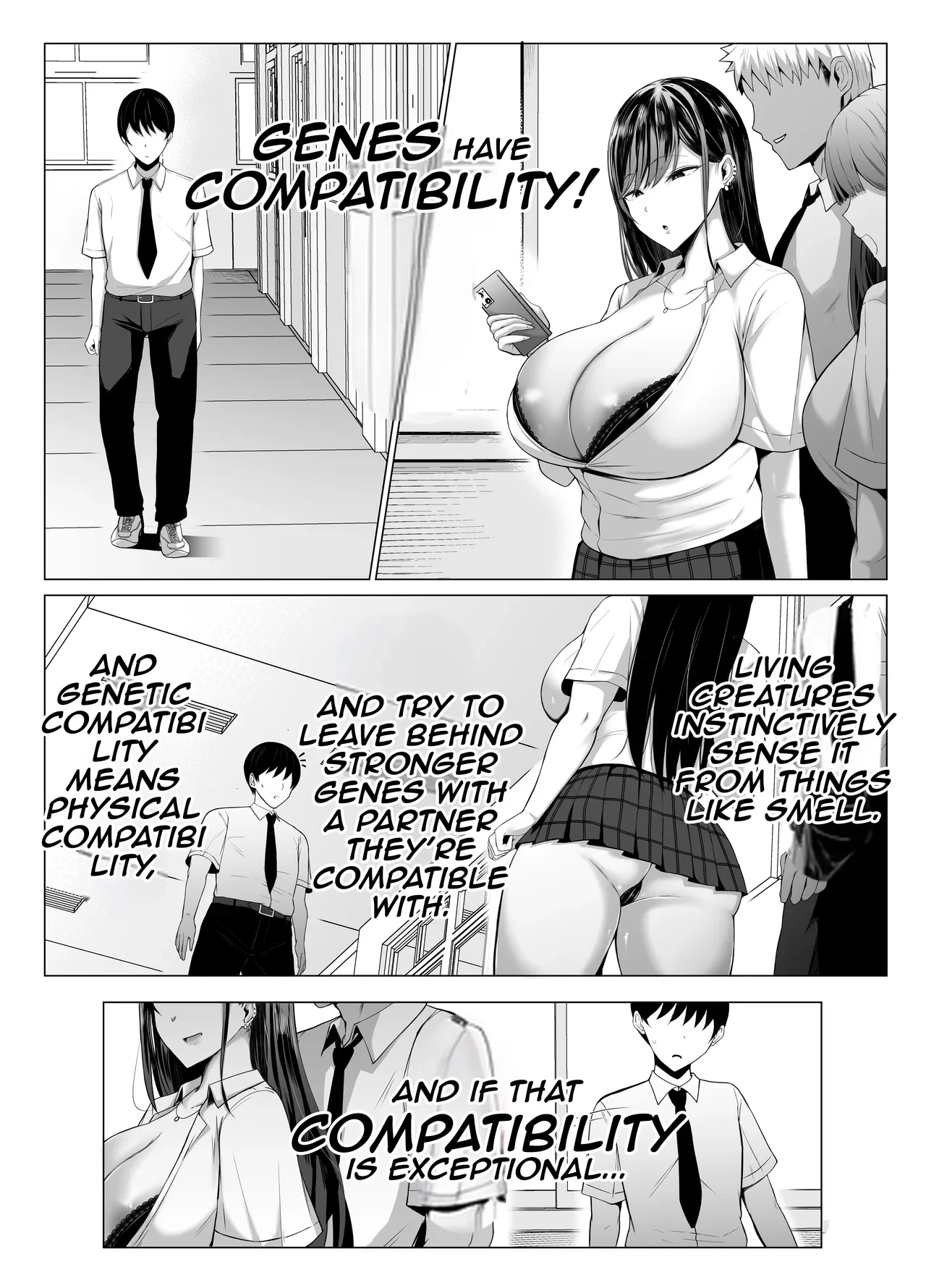 Hot Sex Between a Gal and an Otaku With Perfect Genes Compatibility — page 2