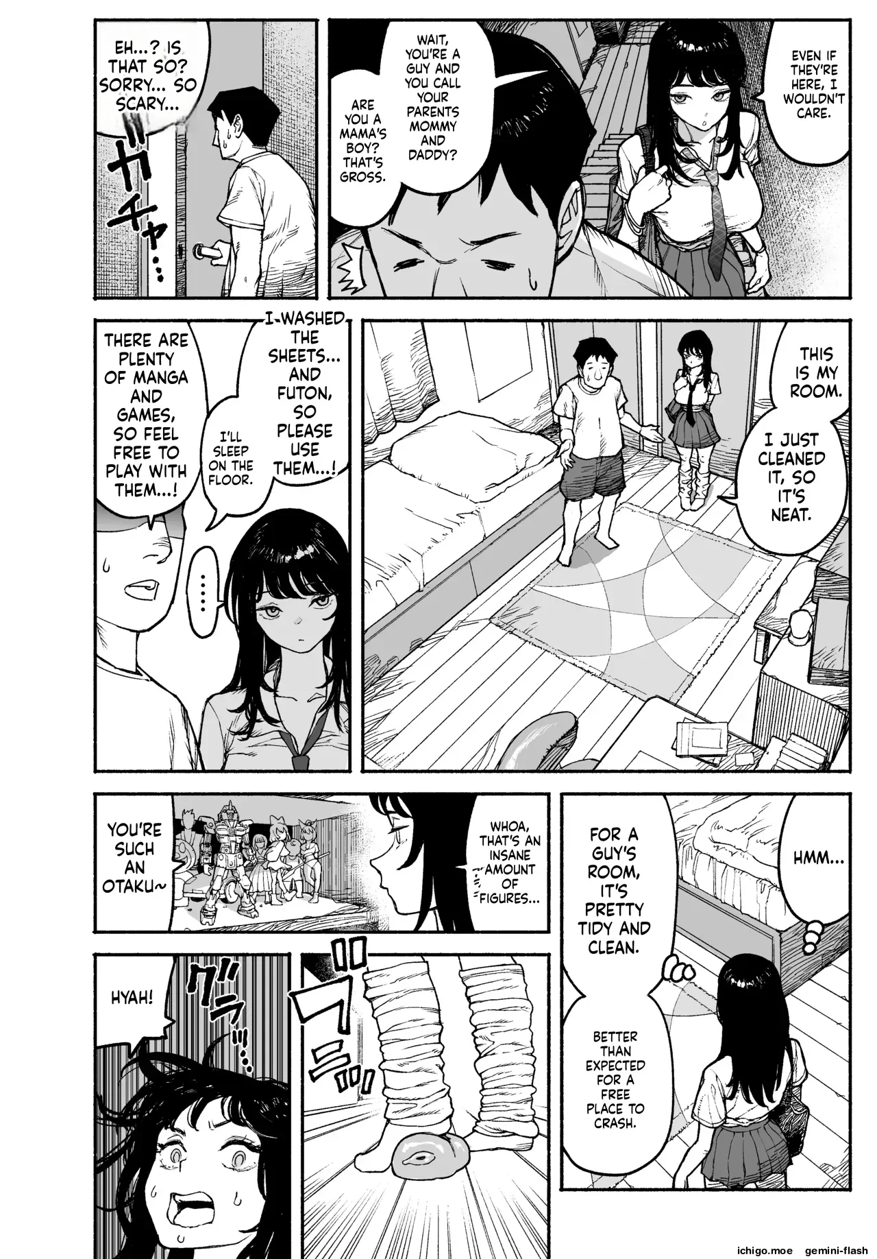 A Gal Stayed Over, So I Got to Cum Inside Her. — page 8