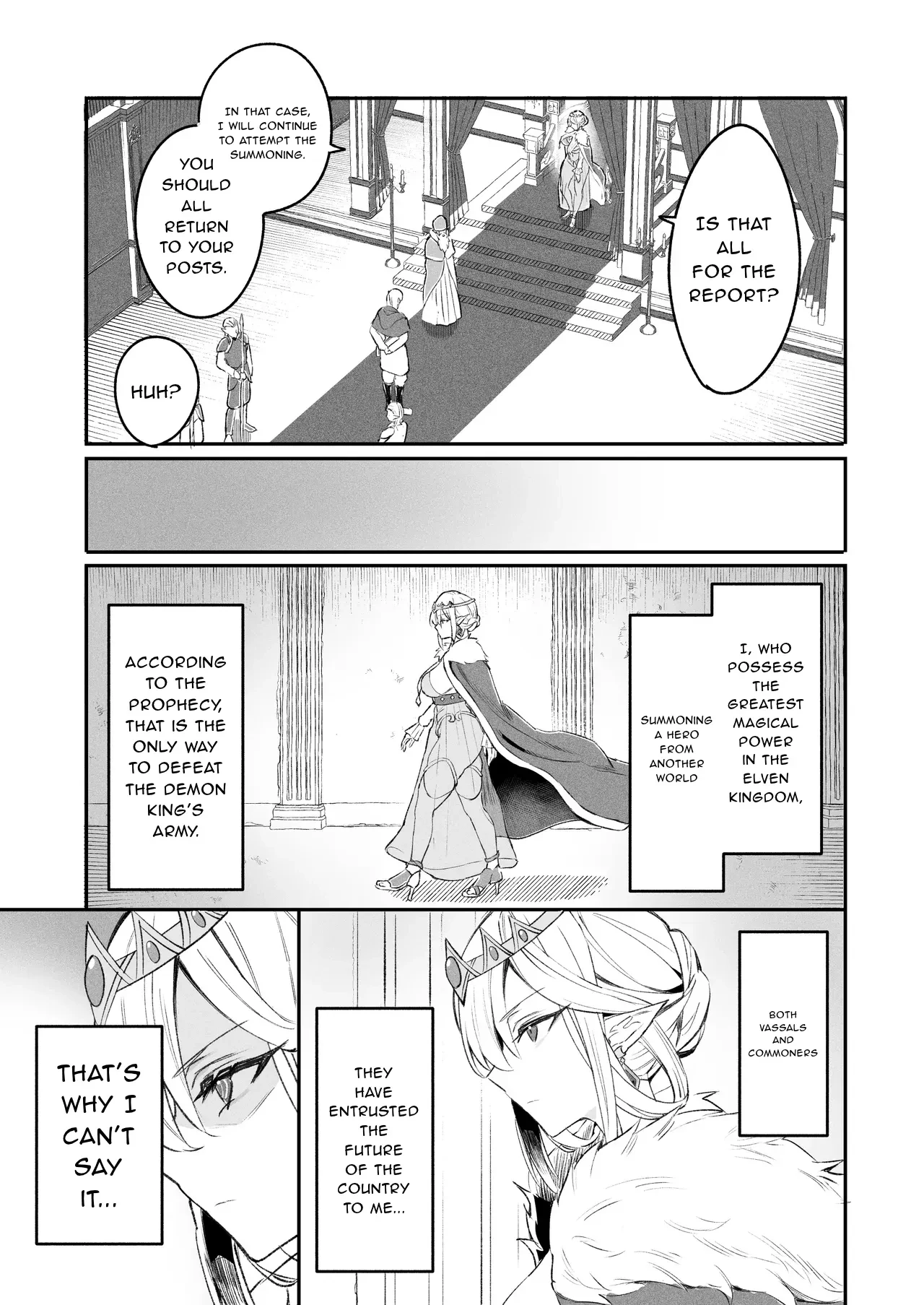 Elf no Joou to Mithril no Chinko - The elf Queen and the Mithril phallus — page 4