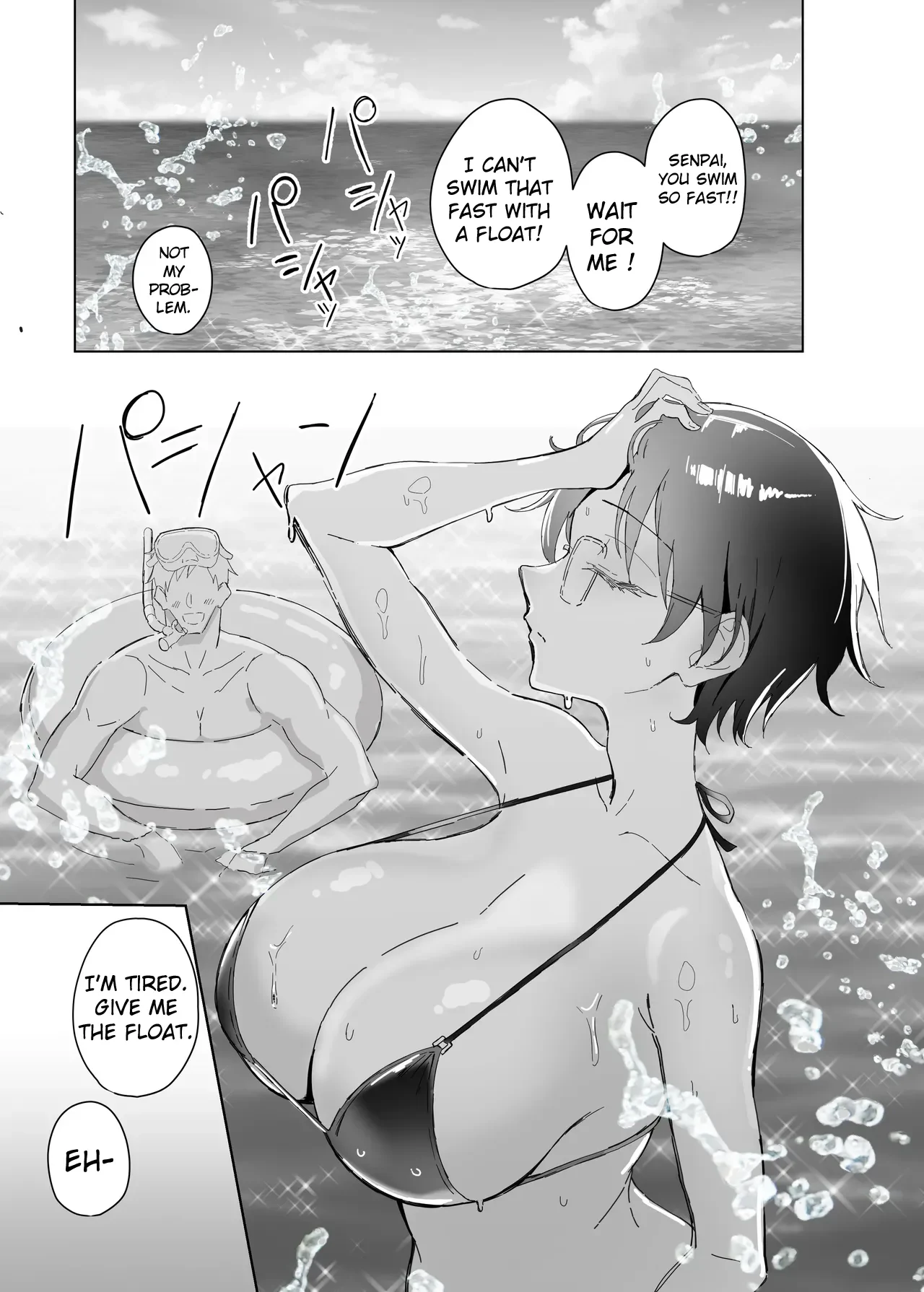 A Boring Date With My Blunt, Boyish Babe And Her Hidden Assets Part 2 — page 16