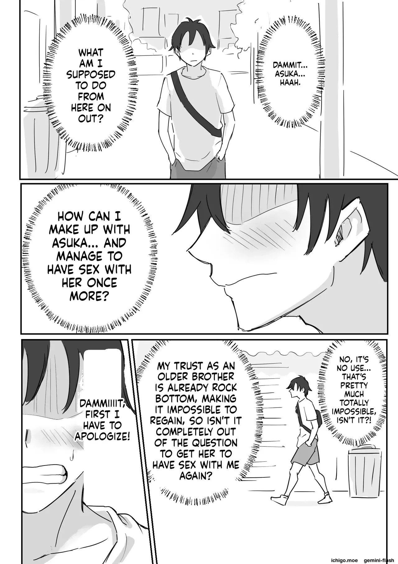 My Bratty Younger Sister Who Has a Boyfriend Was Masturbating with My Penis While I Was Asleep — page 11