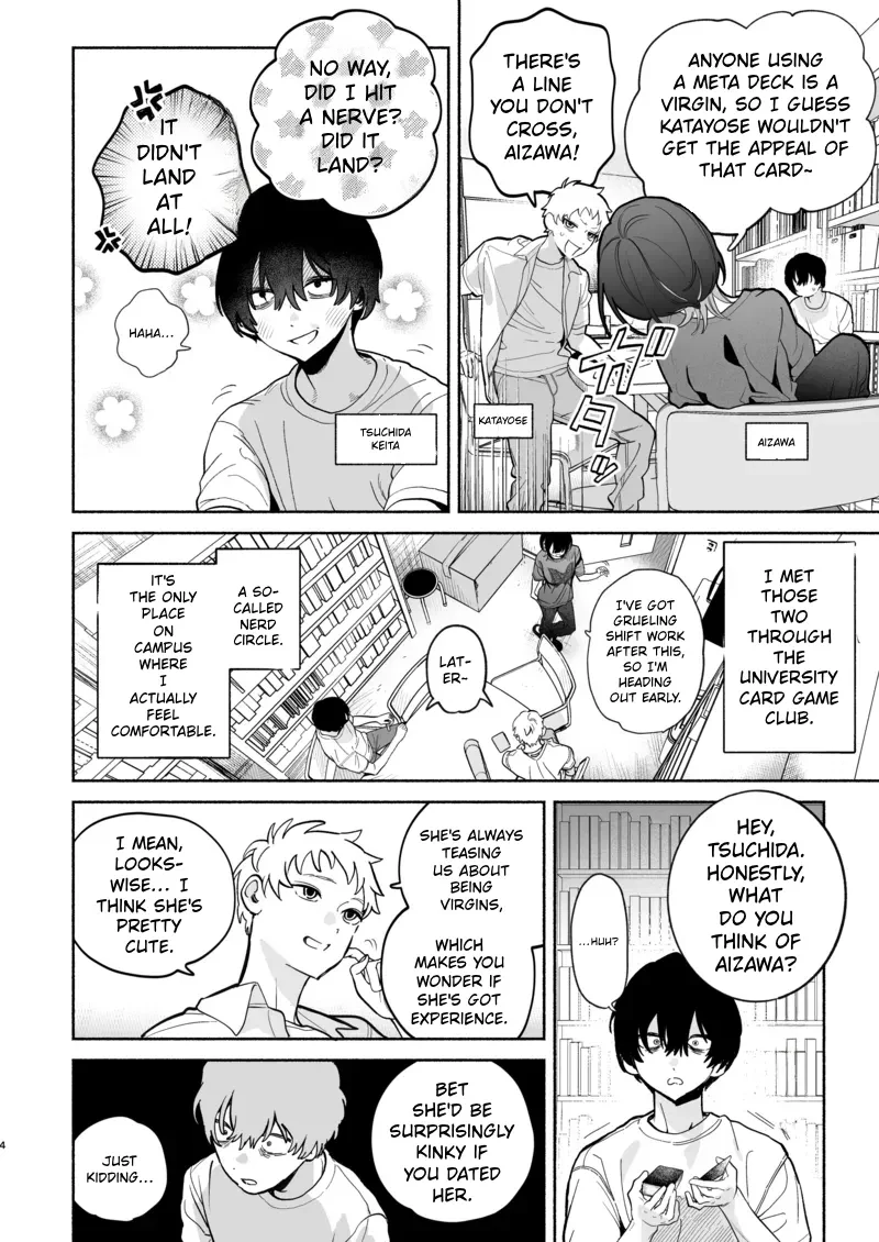 Nagachichi Uraaka Joshi Senpai ni Taberareru - Getting Devoured by a Busty NSFW Alt-Account Senpai Girl — page 3