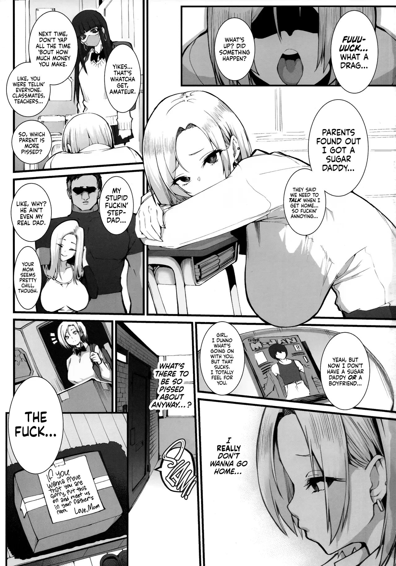 Gyaru mother-daughter family business — page 2