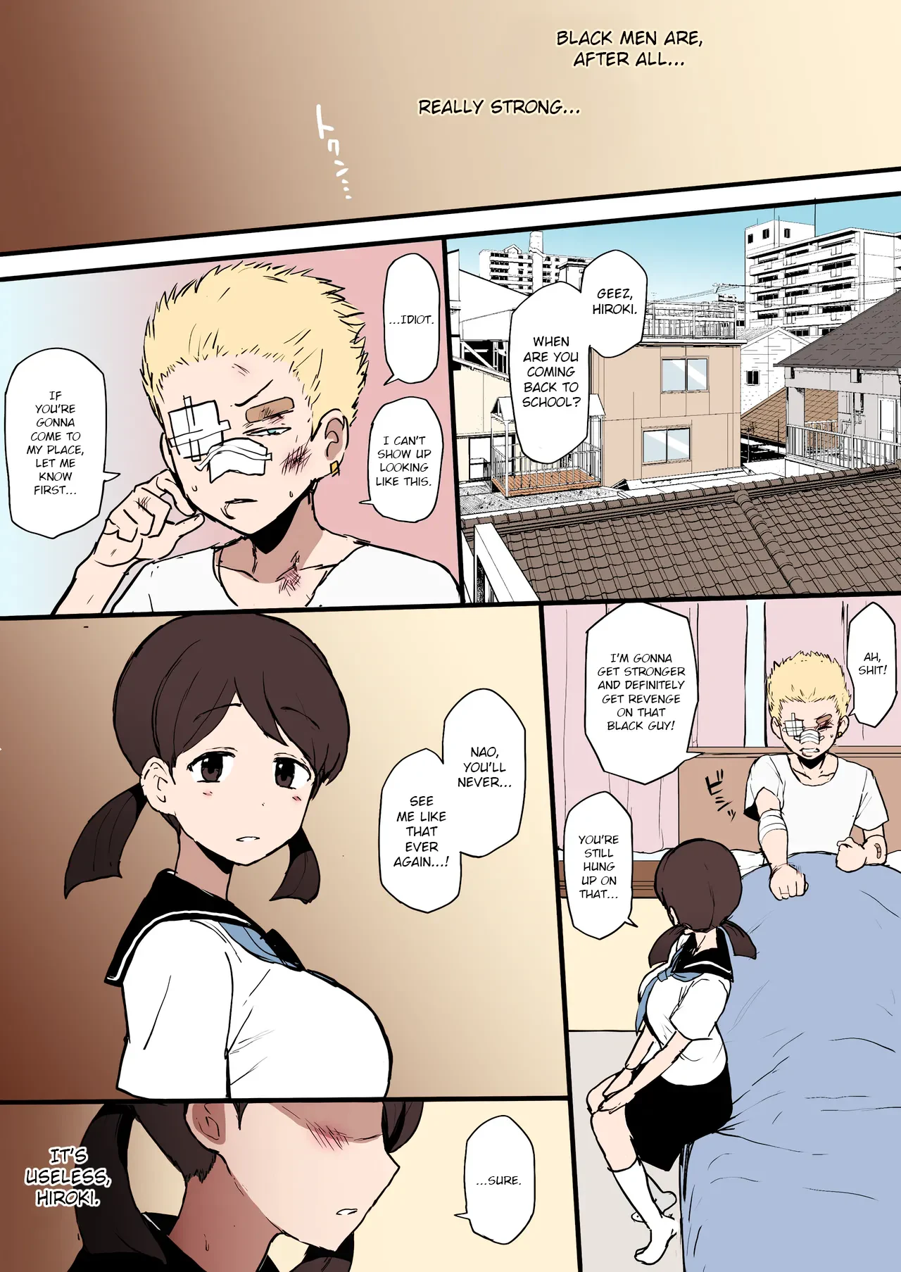 Kokujin no Tenkousei NTR ru Chapters 1-6 part 1 Plus Bonus chapter: Stolen Mother’s Breasts — page 2