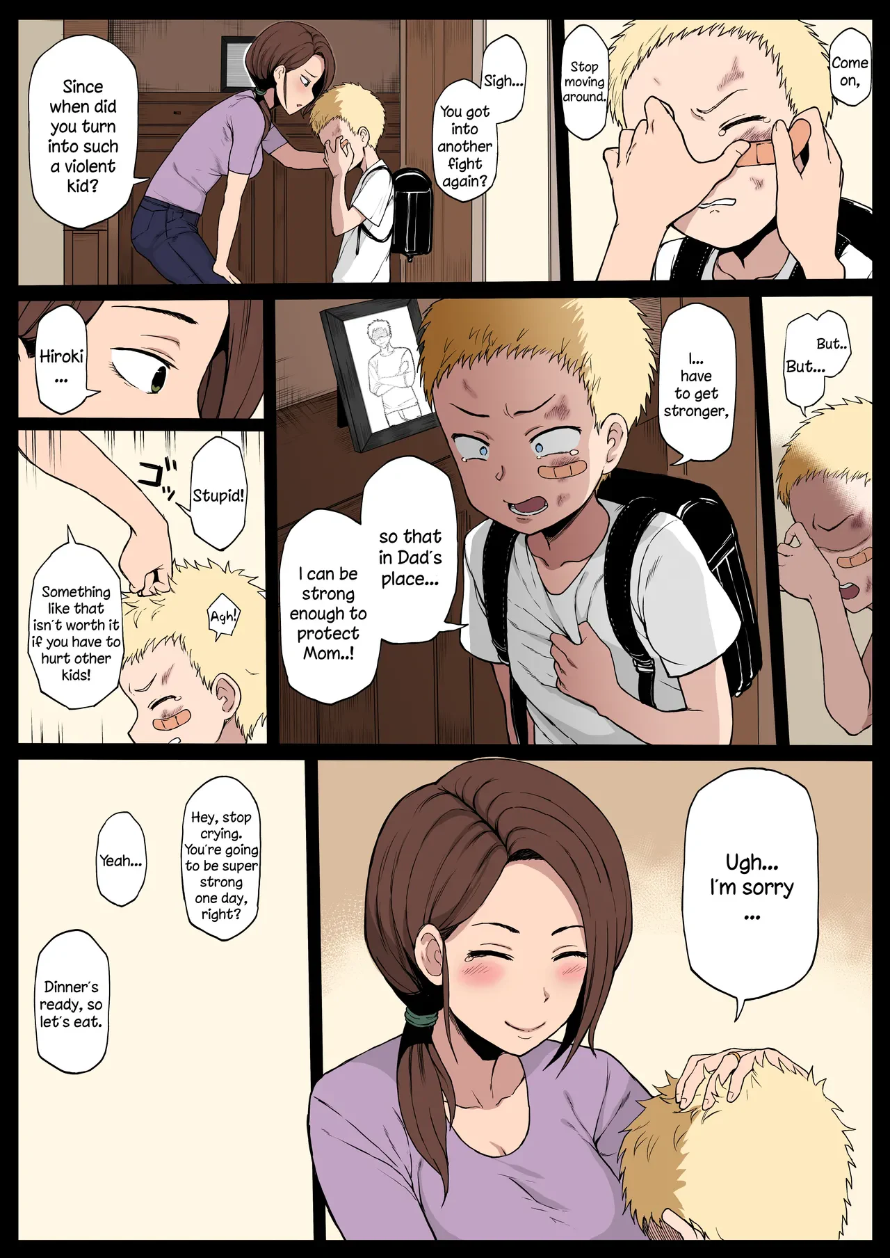 Kokujin no Tenkousei NTR ru Chapters 1-6 part 1 Plus Bonus chapter: Stolen Mother’s Breasts — page 11