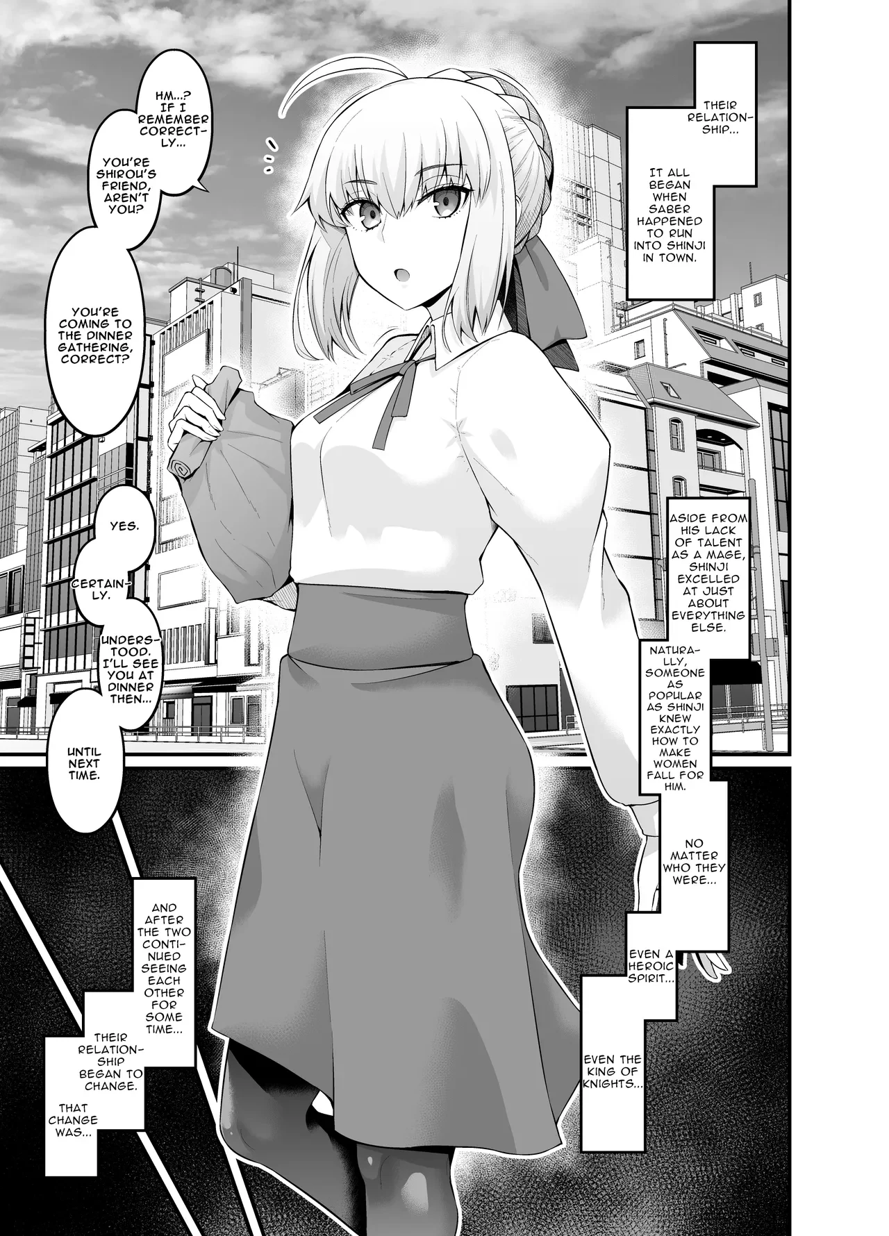 Saoyaku Shinji ga Saber-tachi to Yarimakuru Hon — page 3