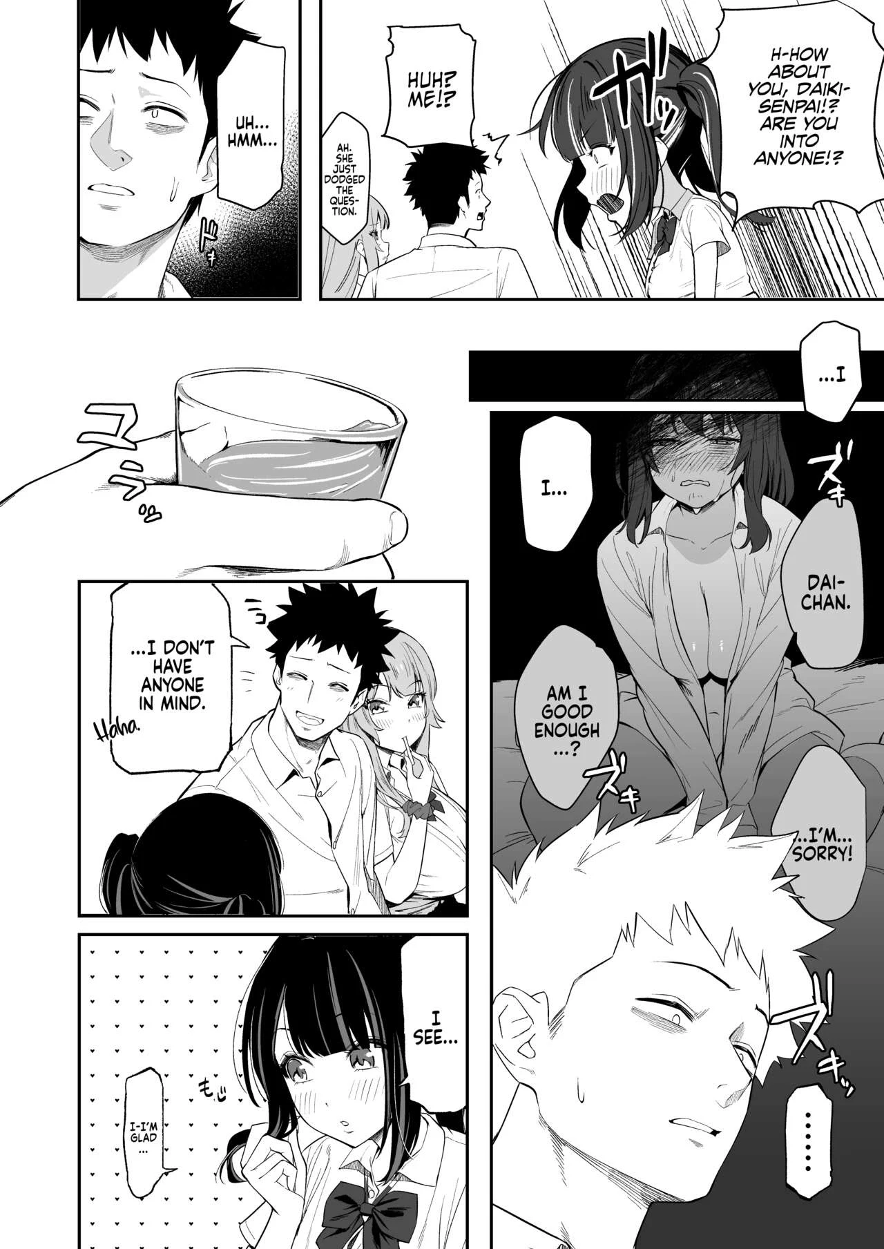 Can we stay at your place tonight Senpai? — page 11