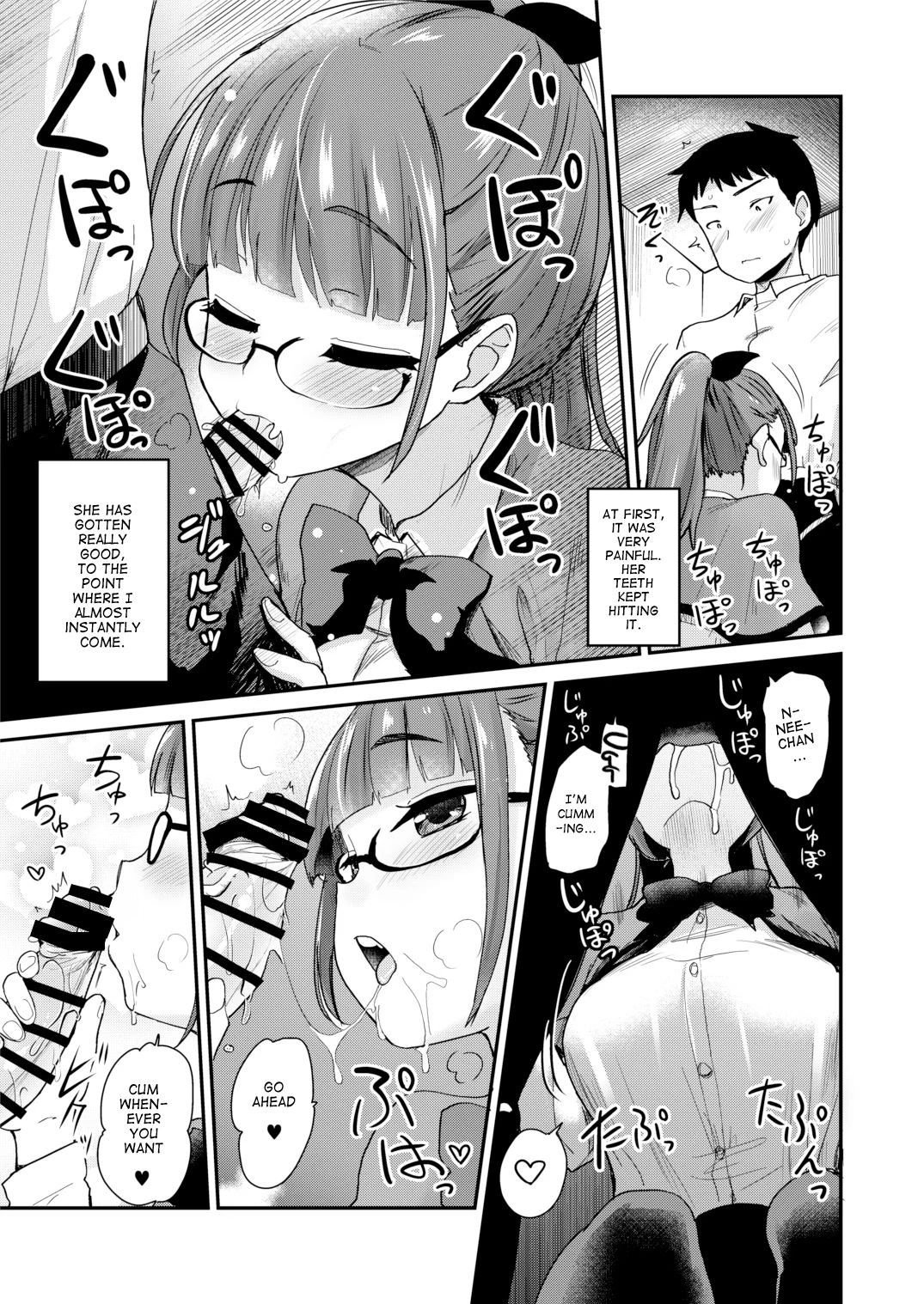 My big step-sister thinks that big sisters should take care of their little brother's sexual urges — page 7
