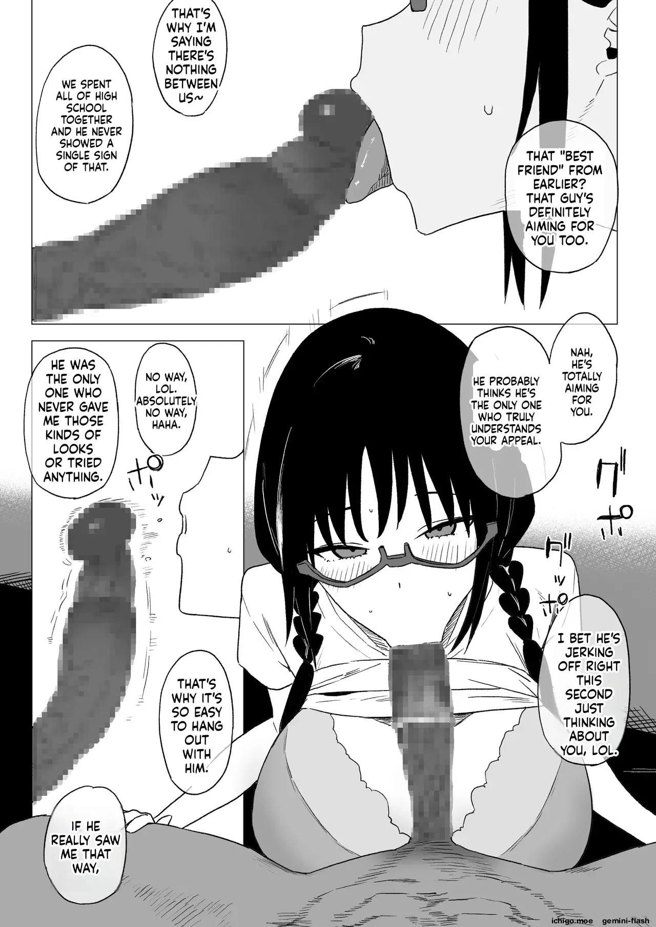 The girl I like joined an event club — page 9