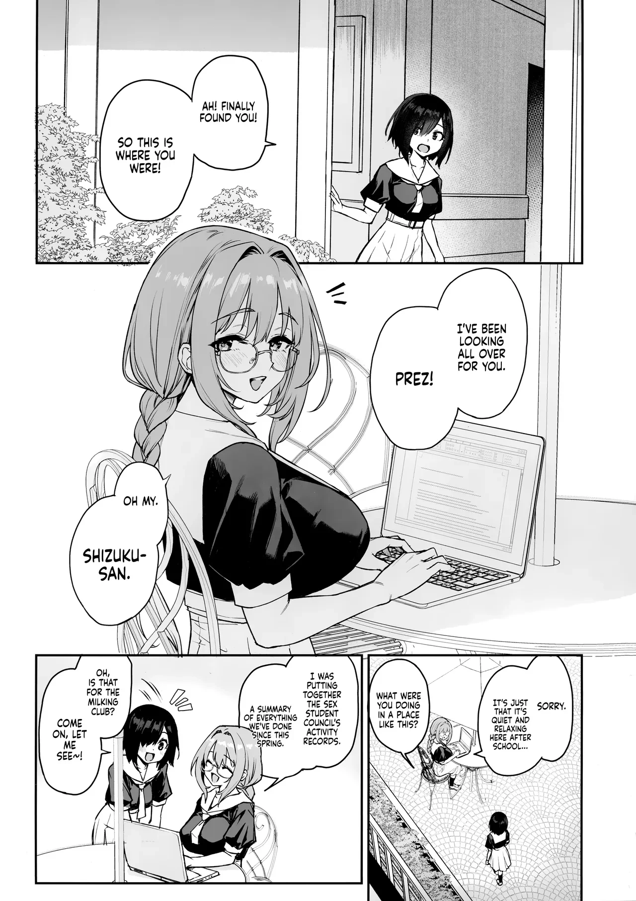 Succubus Student Council Milking Club 3.5 -Activity Records — page 2
