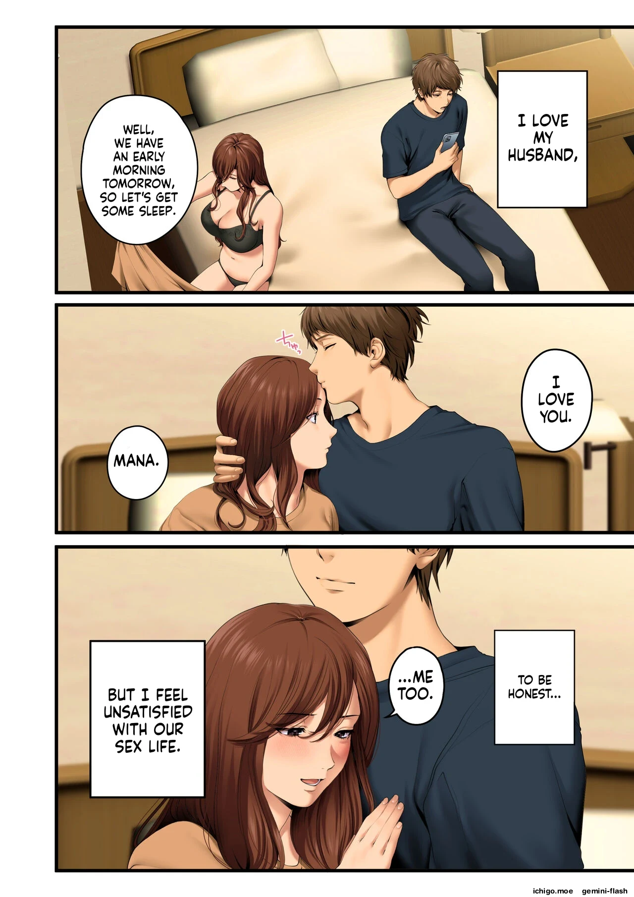 Yarareru Kanojo -Hitozuma Joushi Mana NTR — page 5
