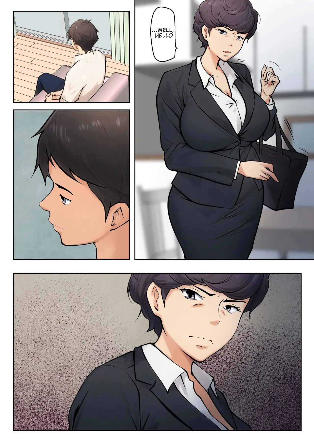 I guess I have no choice but to have sex with my mom. — page 4