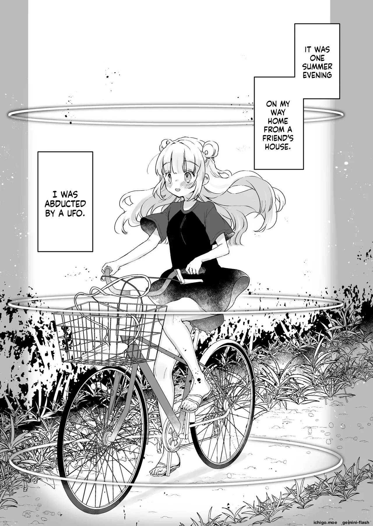 Chikyuujin o Neko Kawaigari suru Uchuujin-san ni Hogo sarete iru Onnanoko no Hanashi — page 2