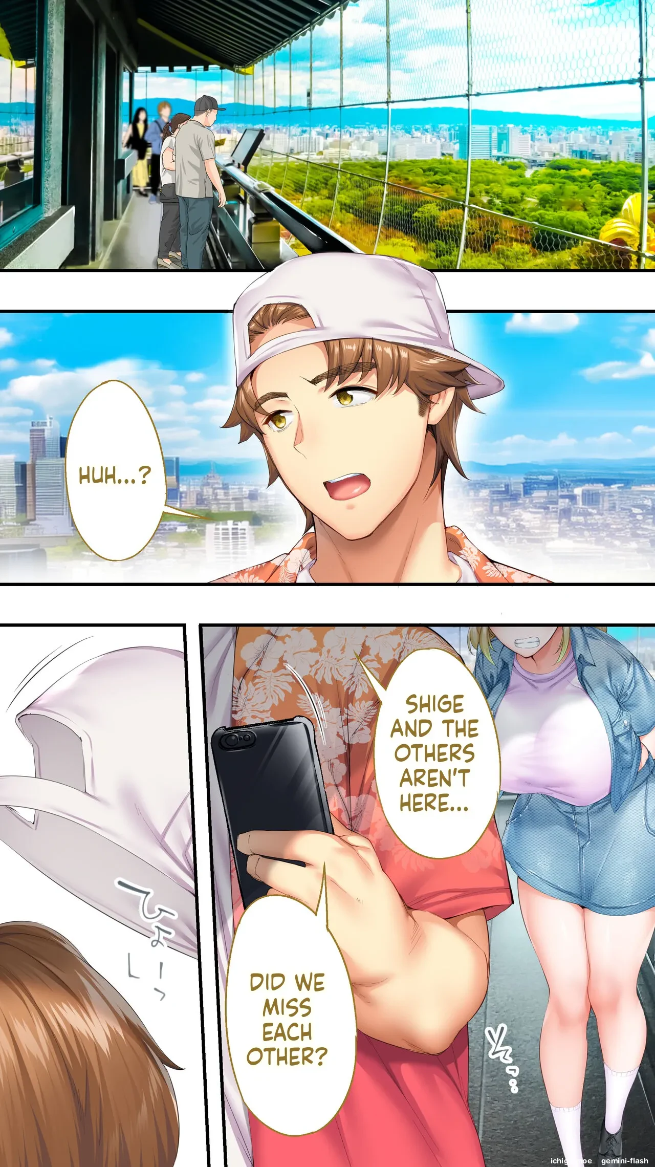 Panpan Travelers Osaka Shuudan Rape Hen — page 3