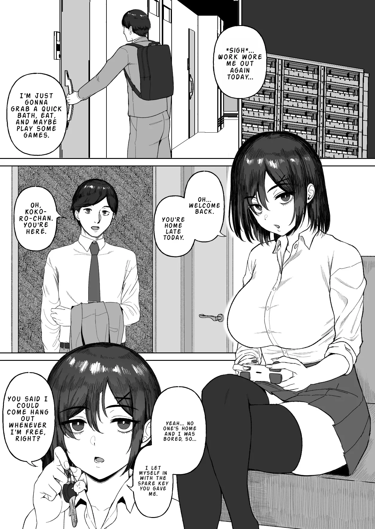 The Story of Being Squeezed Dry by the Lethargic Mother and Daughter Next Door — page 2