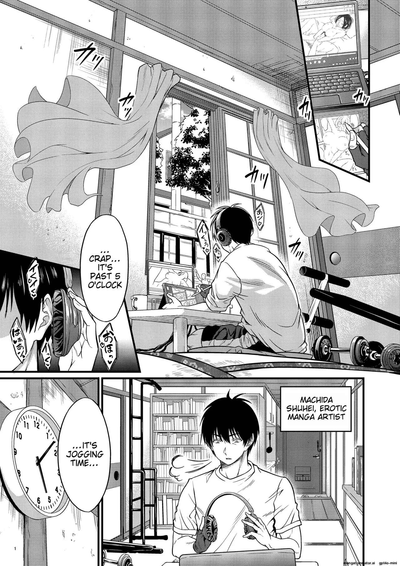 Yojouhan Ikken Apart de Komochi Dosukebe Rinjin to Asedaku Noukou na Otsukiai - A sweaty, intense relationship with a perverted neighbor with a child in a four and a half tatami mat apartment — page 4