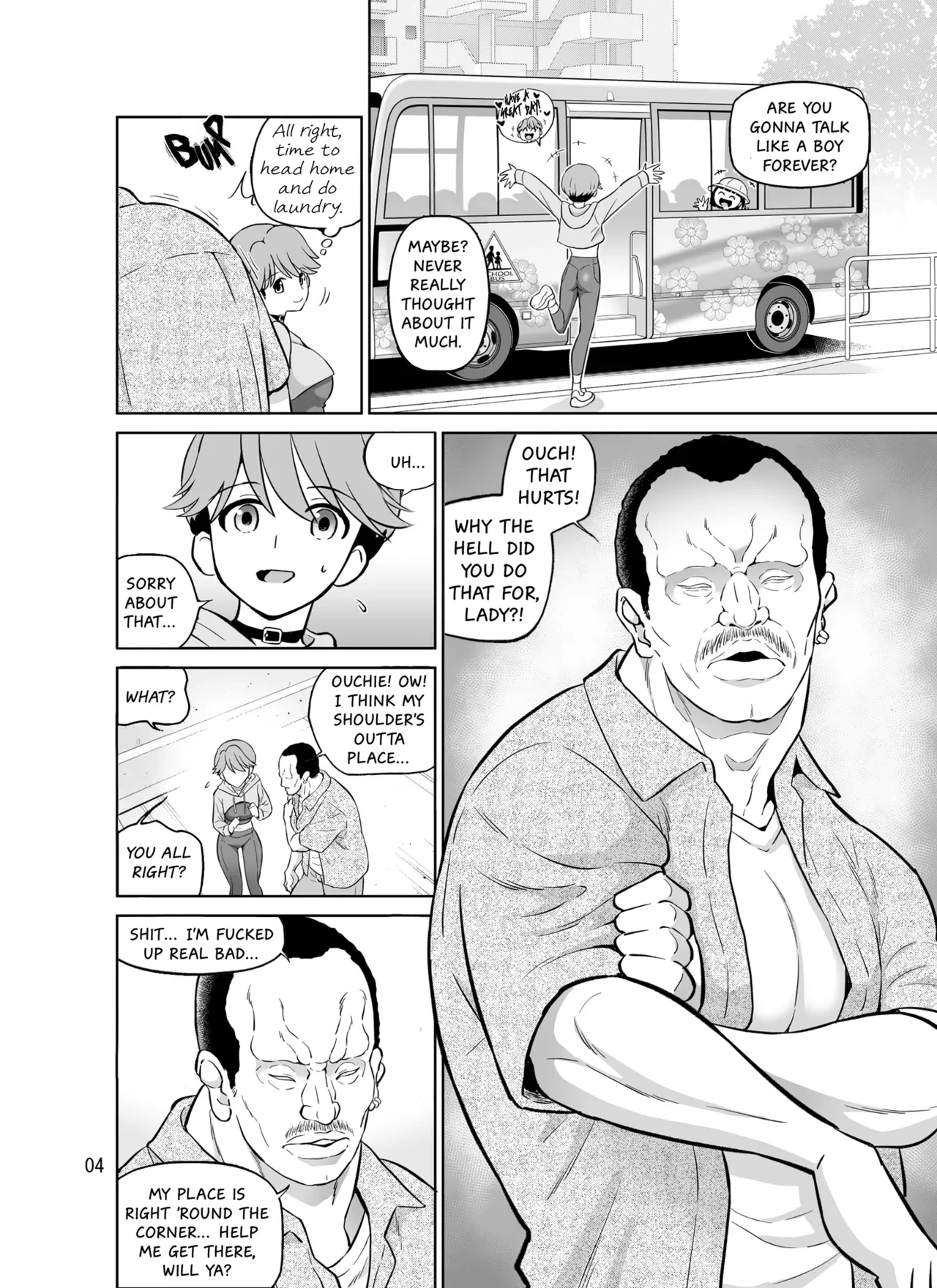 Netorare'd Tomboyish Mom — page 4
