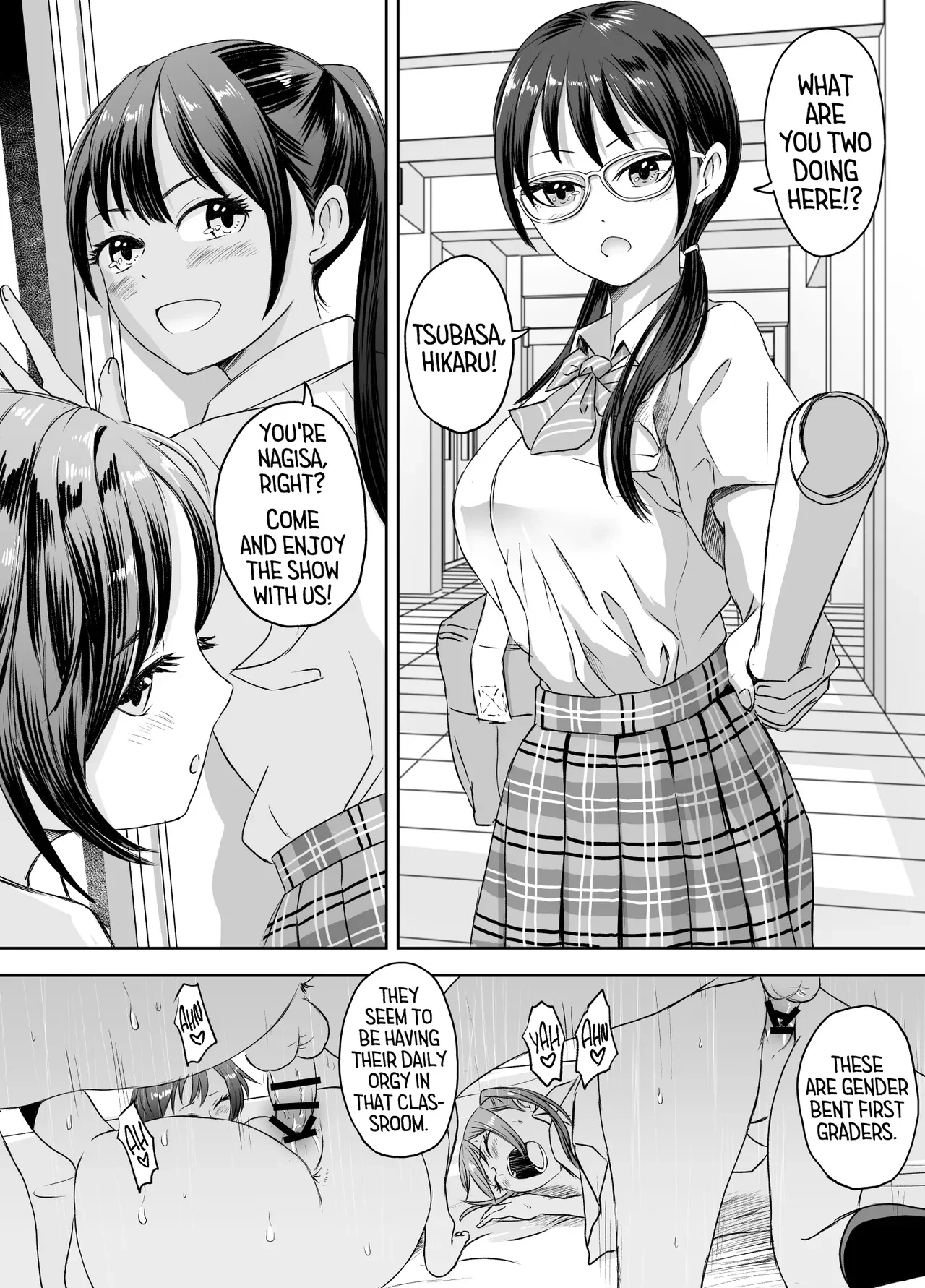 Enjoying the Life After Turning into a Schoolgirl Ep.1 Maiden-Senpai — page 3