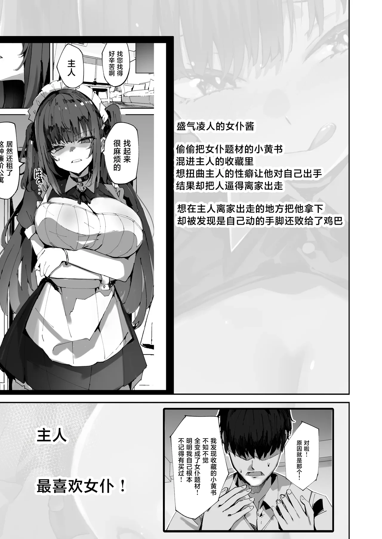 Namaiki Maid ni Kakushiteta Ecchi na Hon ga Mitsukatte Baka ni Sarenagara Ecchi Suru Hanashi. 2 — page 3