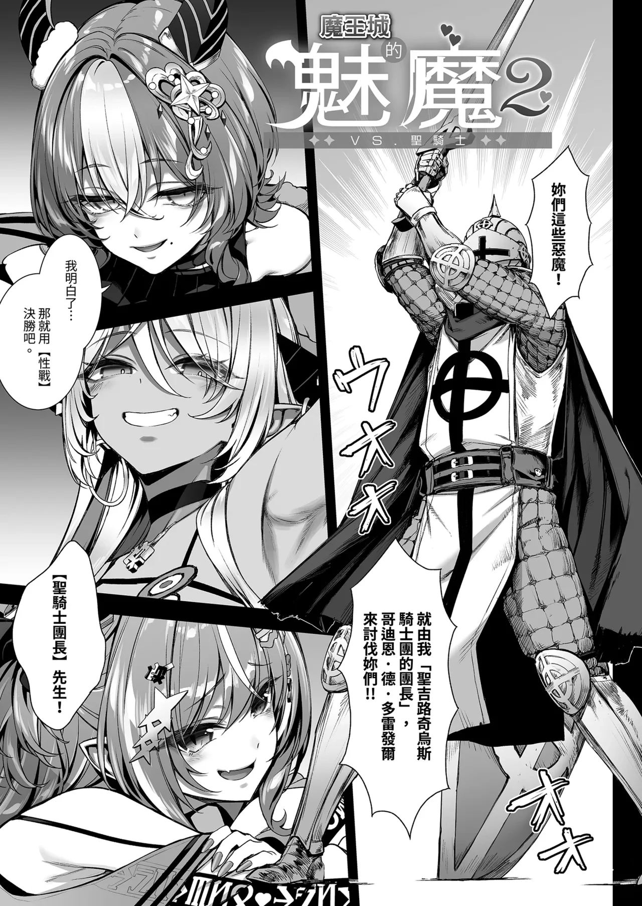 魔王城的魅魔2～VS.聖騎士～ — page 11
