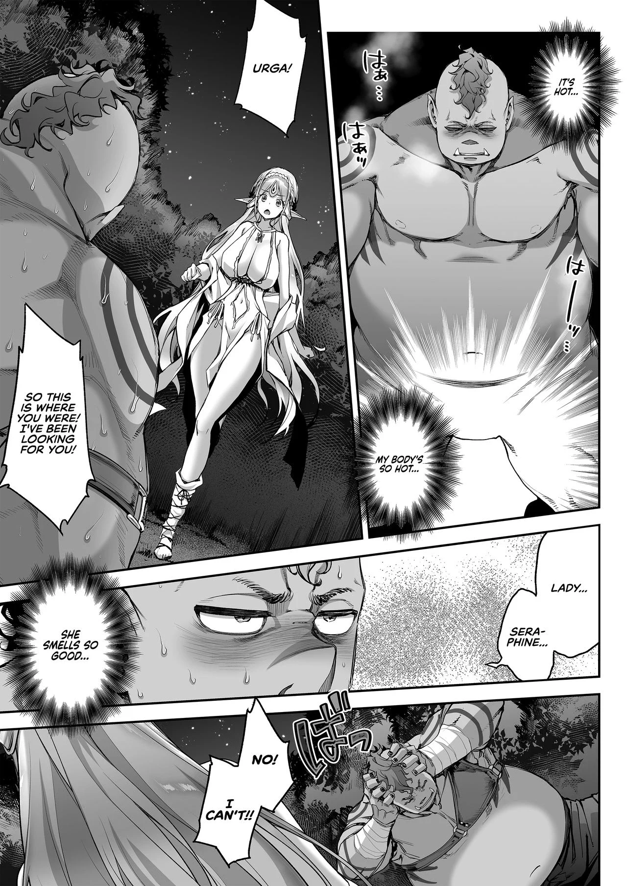 The Lewd Elf likes the Orc — page 16