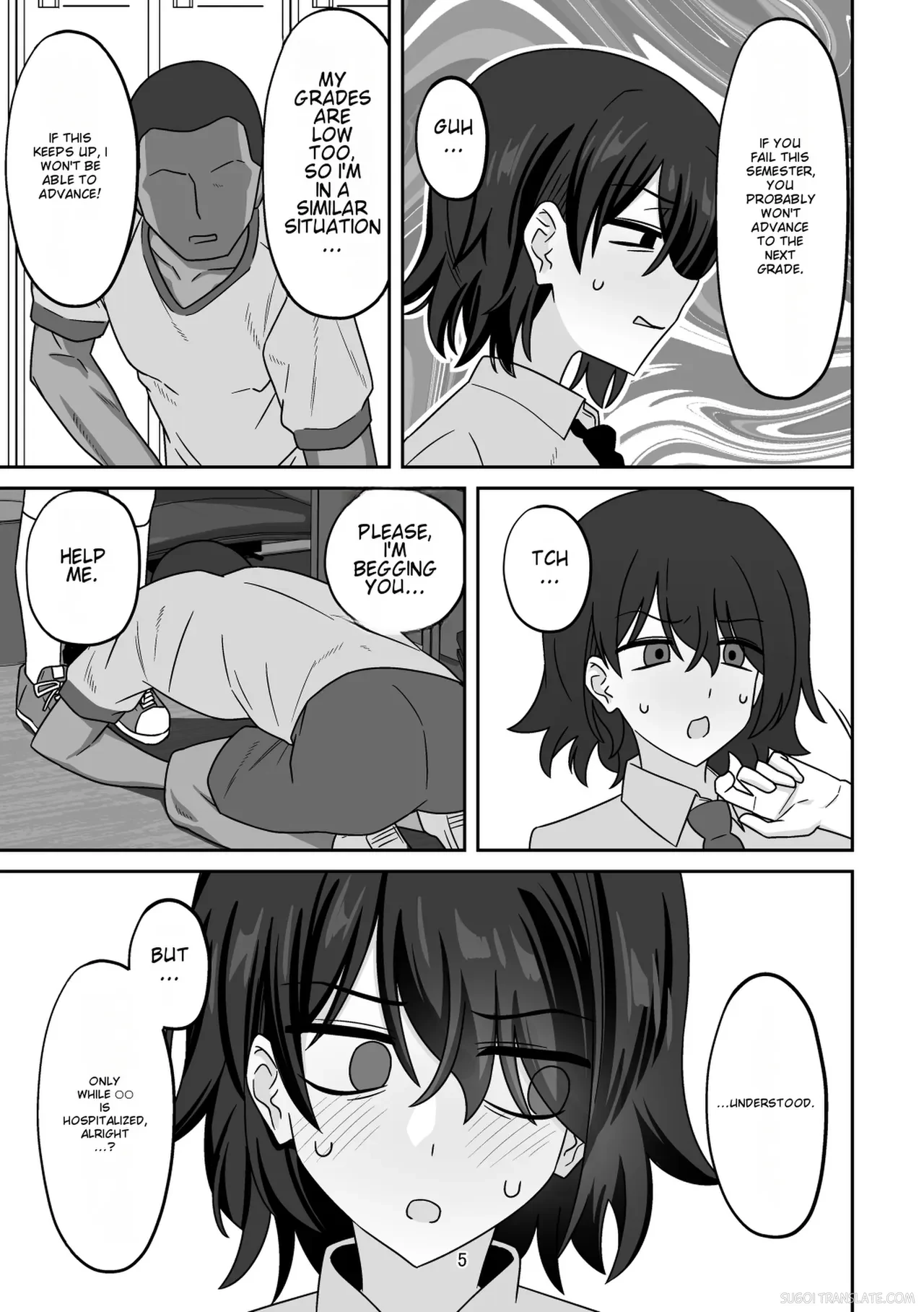The Story of How My Girlfriend Was Paired Up with a Foreign Exchange Student Because I Skipped the Sex Ed Practical, and Ended up Getting Pounded by His Massive Foreign Cock — page 4