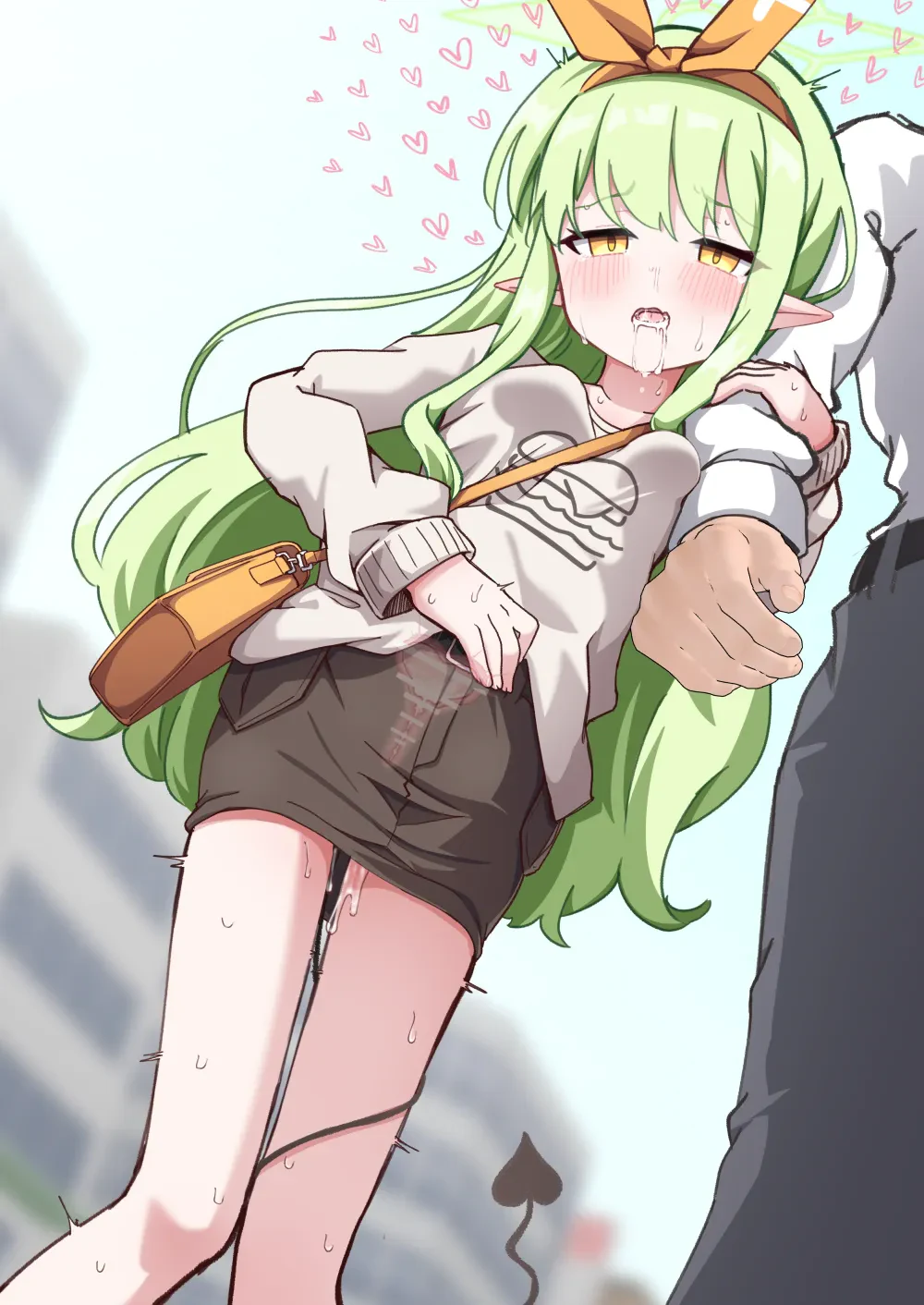 ヒカリとデート中に服を汚さないように子宮に射精した話 — page 11