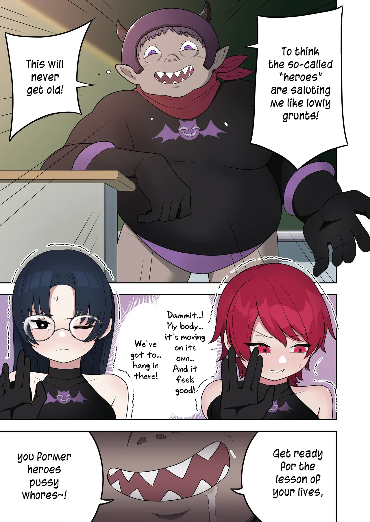 Bugi Bugi Zako Mesu Kyouiku ~Kasou Sekai de TS Sentouin-ka Choukyou — page 3