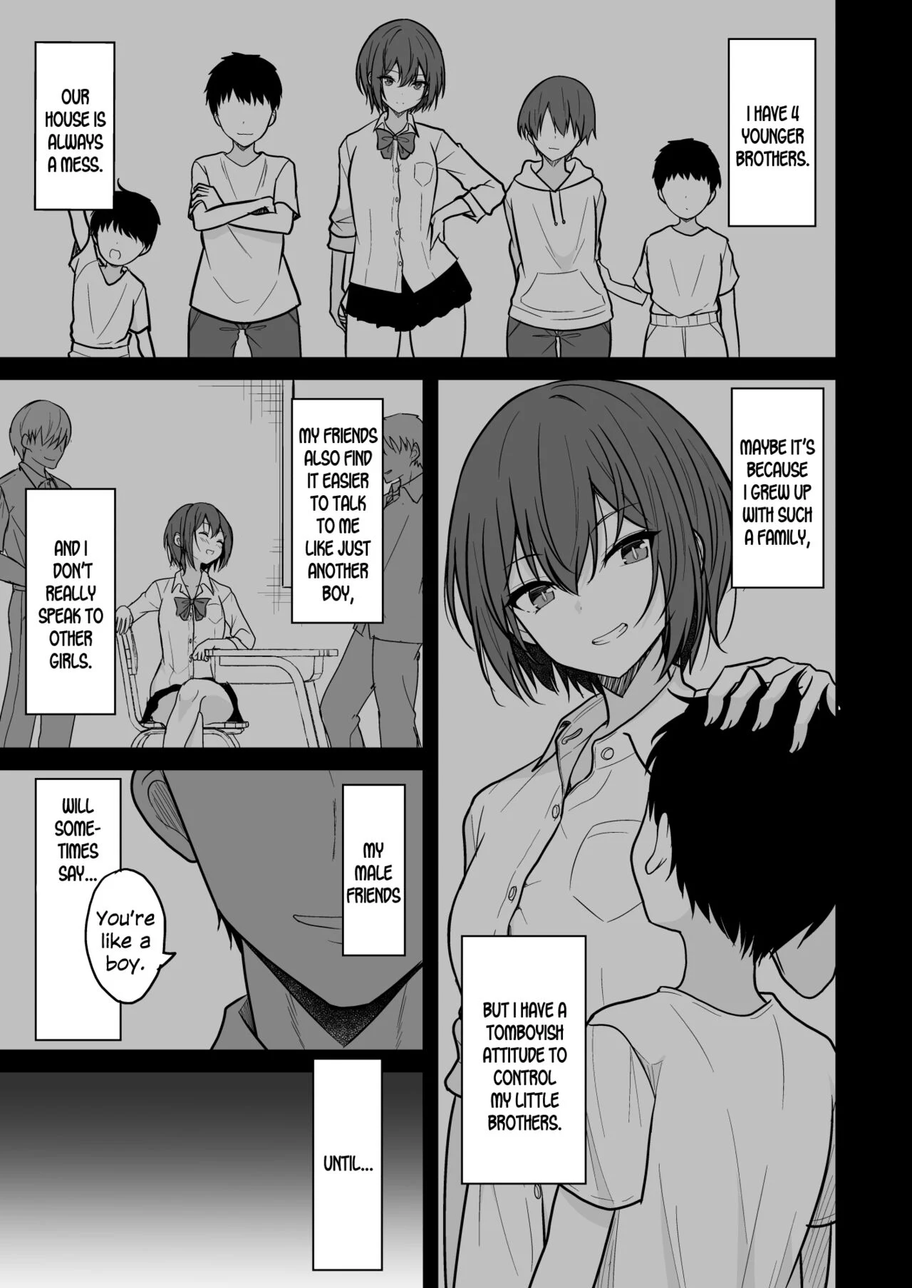 Boyish na Kanojo o Ecchi na Mesu ni Suru made — page 4