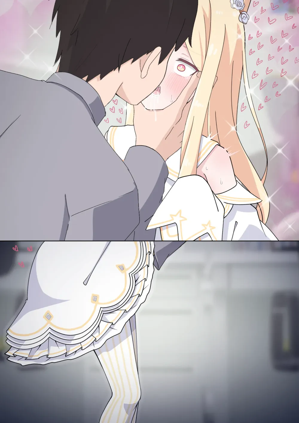 セイアにキスしながら手マンして絶頂懇願させる話 — page 11