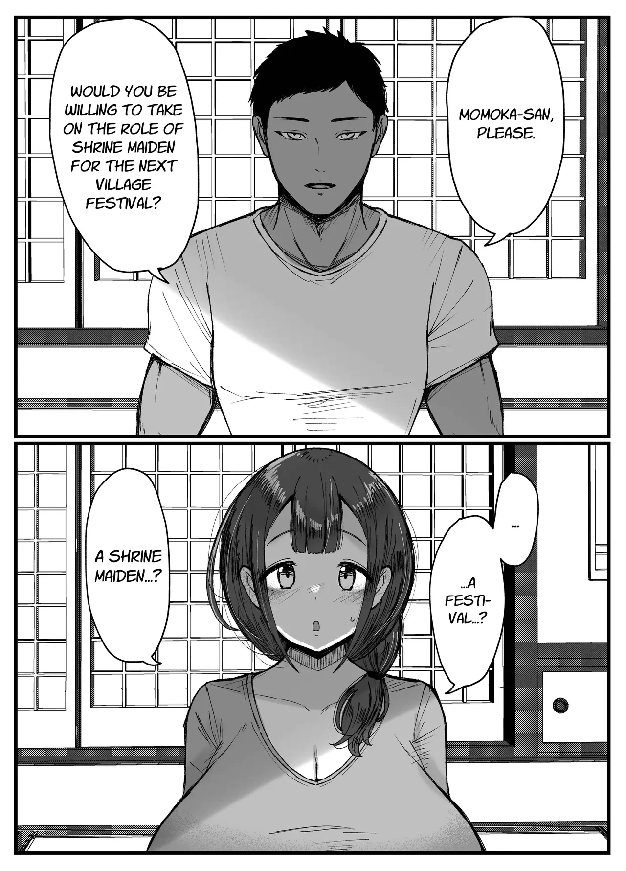 A Married Woman (32) Is Chosen as a Sacred Maiden in a Remote Village Part 1 — page 2