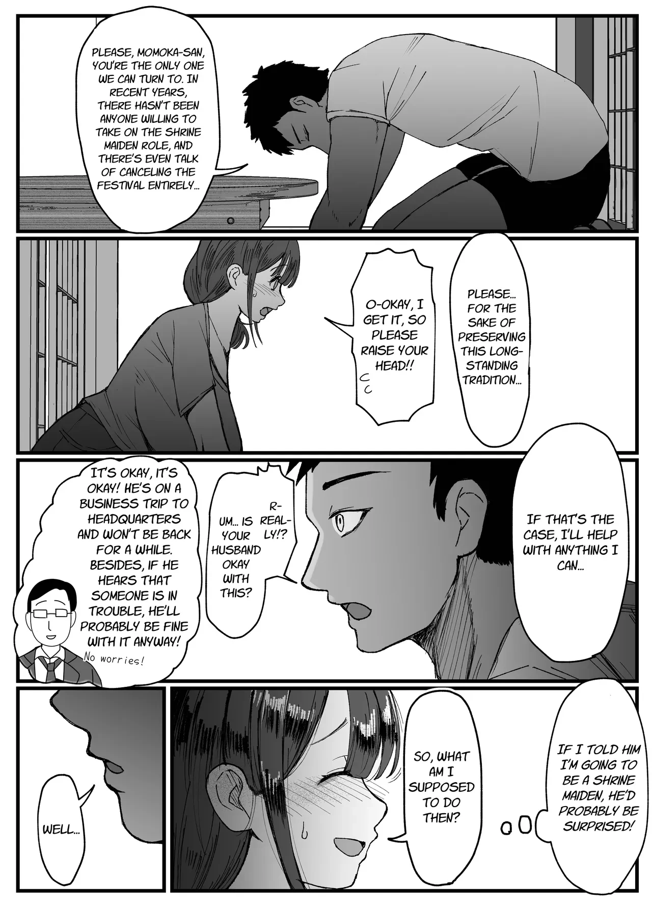 A Married Woman (32) Is Chosen as a Sacred Maiden in a Remote Village Part 1 — page 4