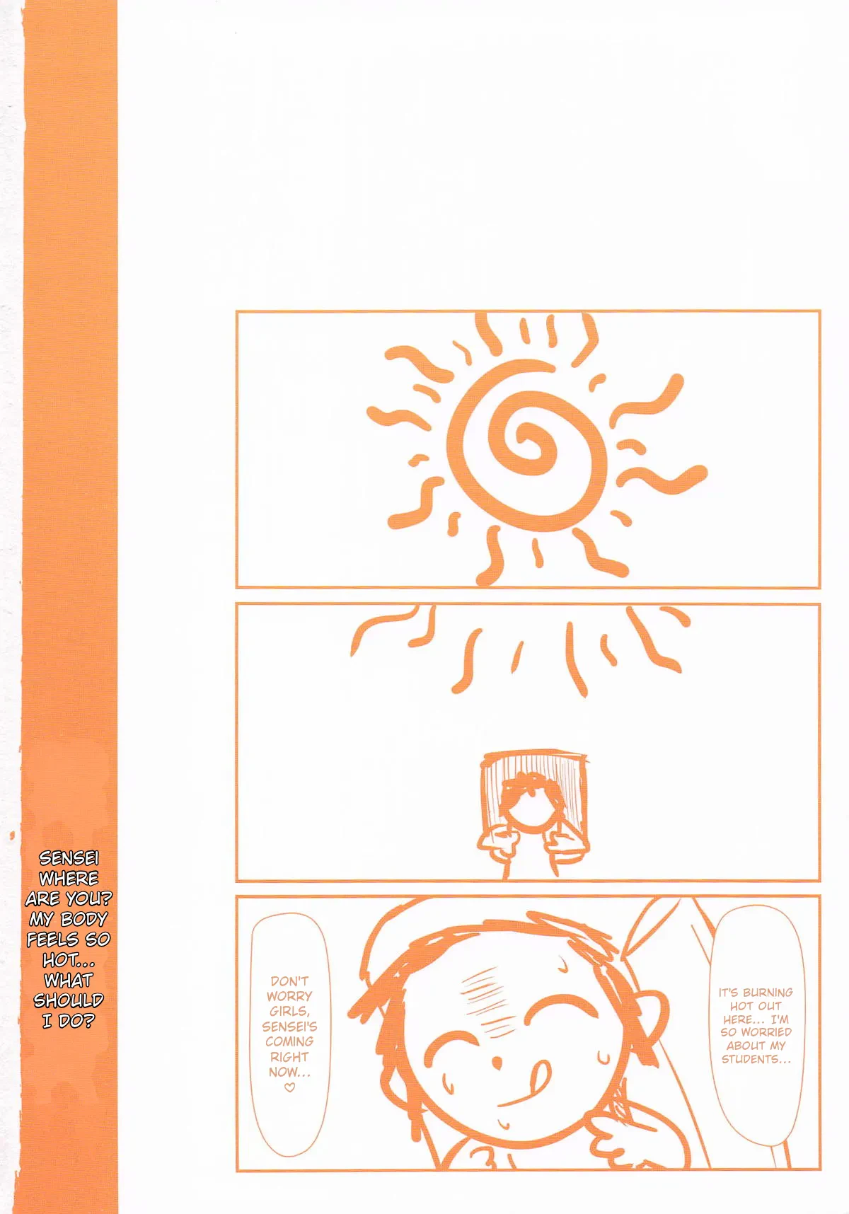 Sensei~ It's Getting So Hot... What Should We Do? — page 2