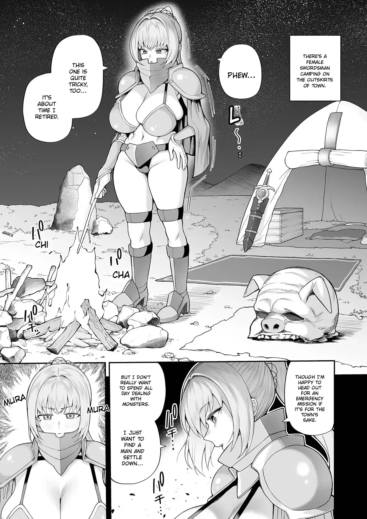 I Turned an Overpowered Female Swordsman Who Missed Her Chance to Marry into a Pet Using Hypnosis — page 3