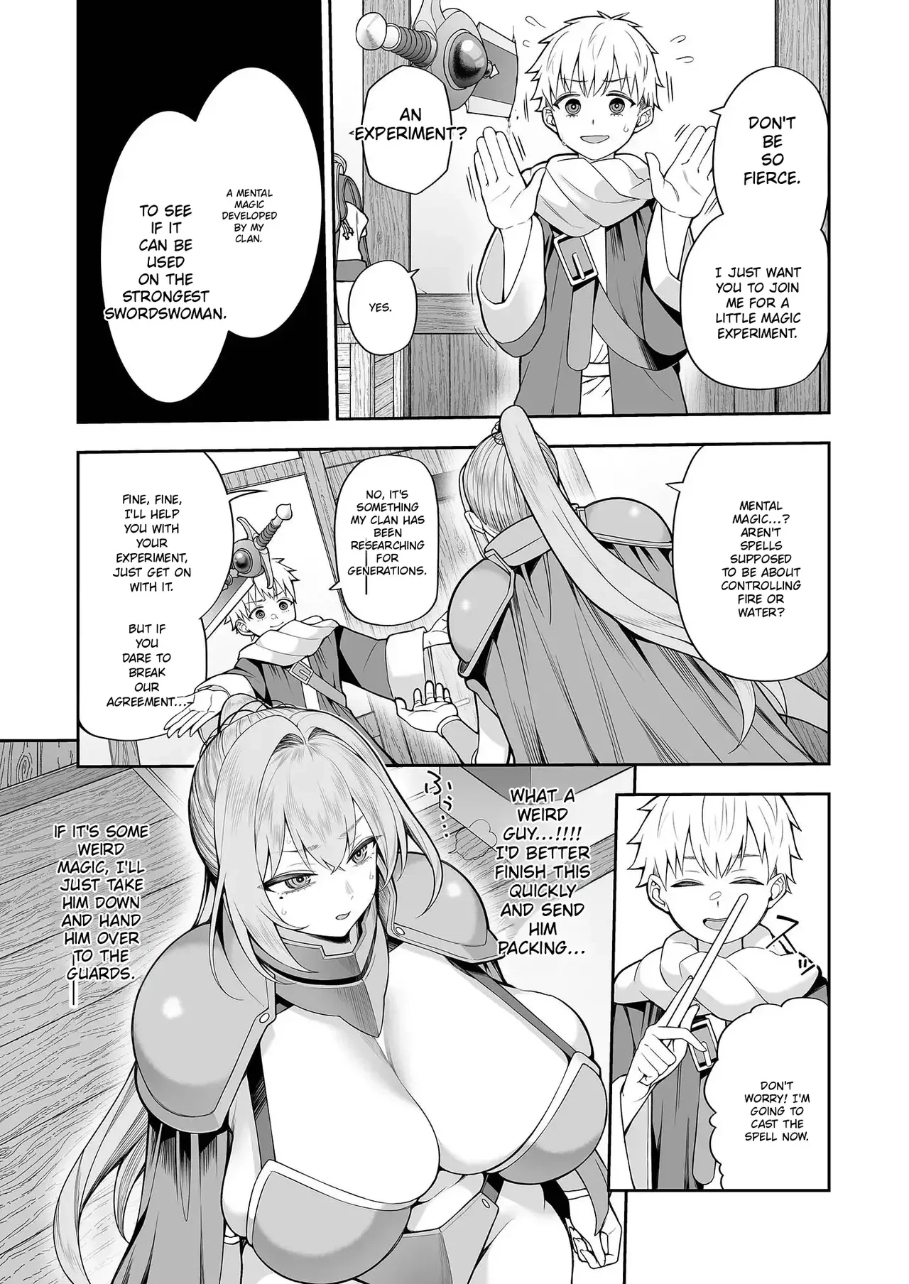 I Turned an Overpowered Female Swordsman Who Missed Her Chance to Marry into a Pet Using Hypnosis — page 11
