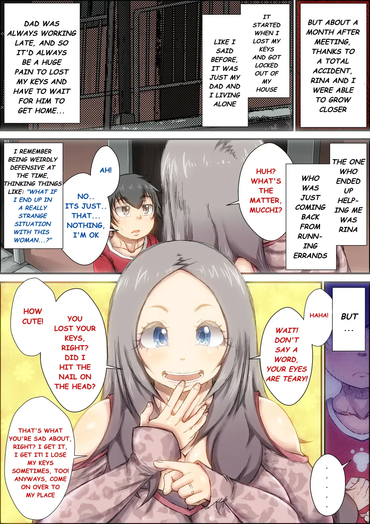 The Story of That Time the MILF Neighbor I had a Crush on was Fucked by a Delinquent — page 3