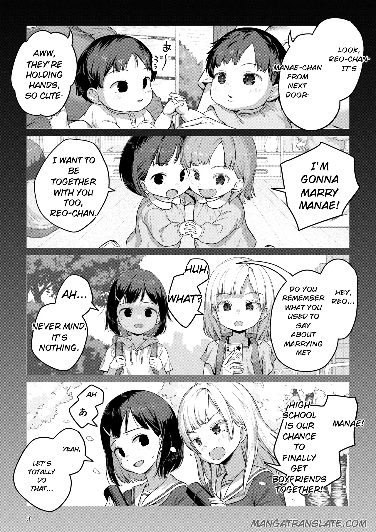 Futanari-chan to Kareshi no Dekinai Osananajimi - The Futanari Girl and Her Longtime Friend Who Can't Find a Boyfriend | Futanari-chan and the Childhood Friend Who Can't Get a Boyfriend — page 2