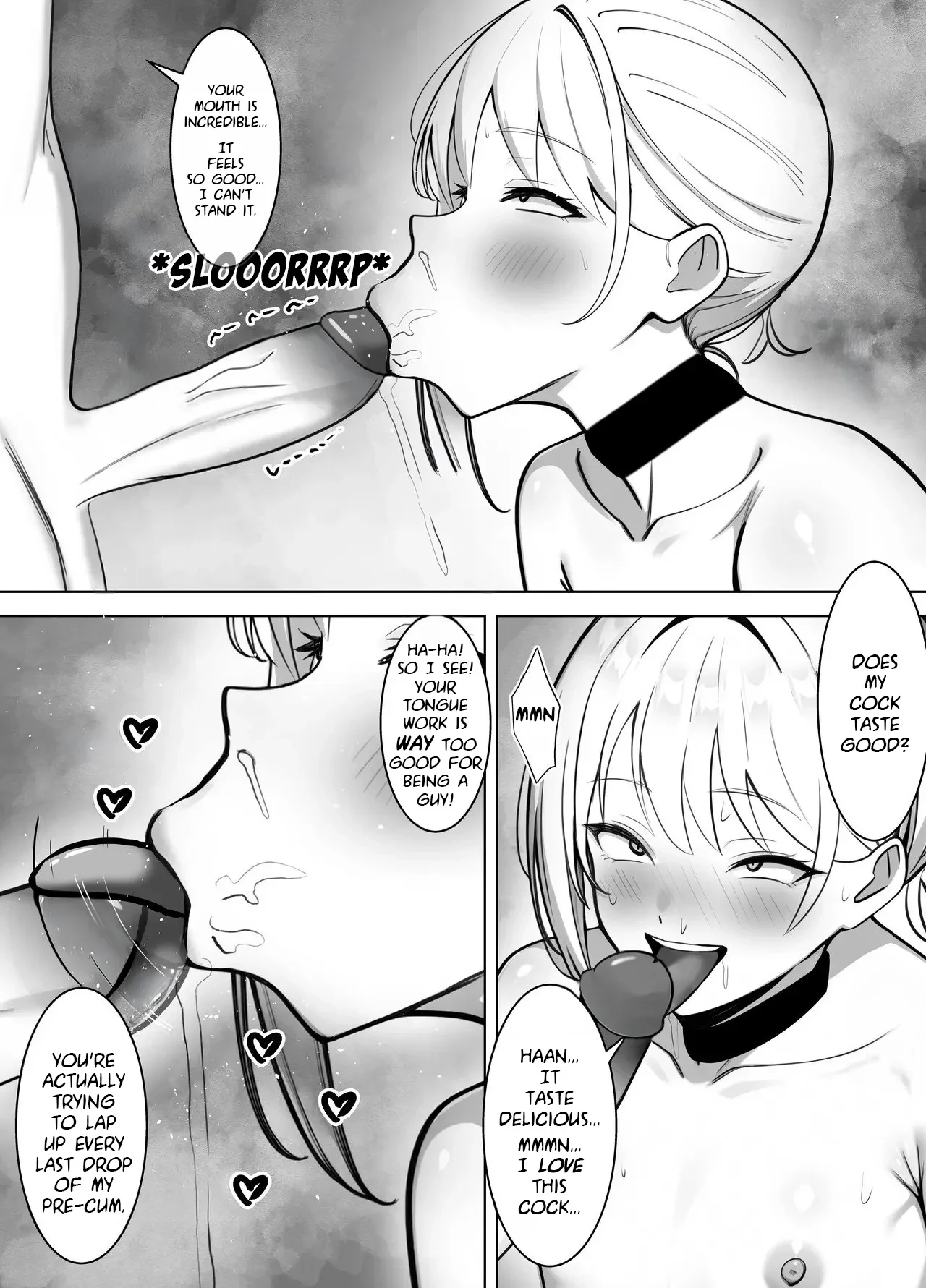 At Work, He is Just an Ordinary Office Worker... But at Home, SHE is Kept as a Pet by Her Young Master — page 11