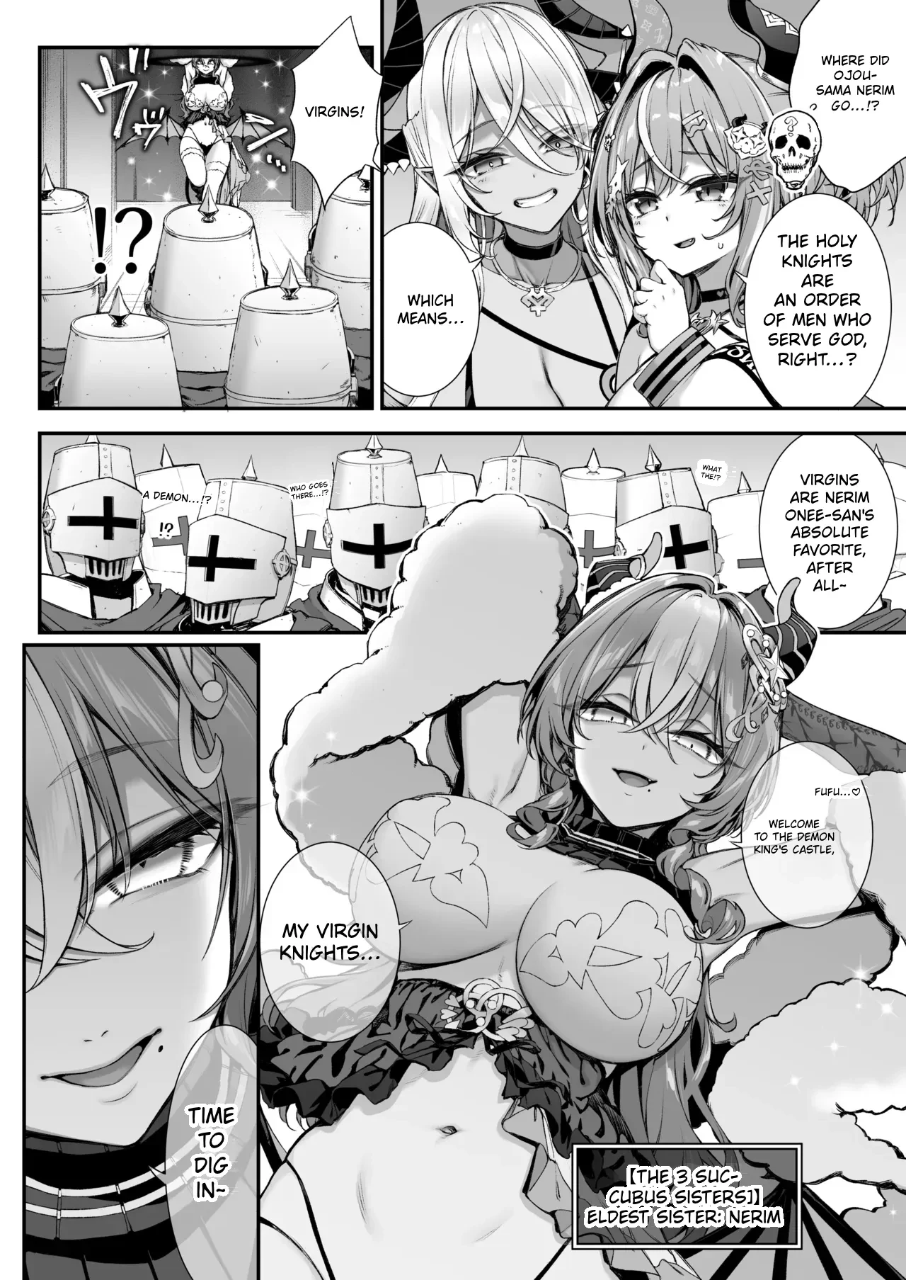 The Demon King's Succubusses 2 〜VS. Holy Knight〜 — page 3