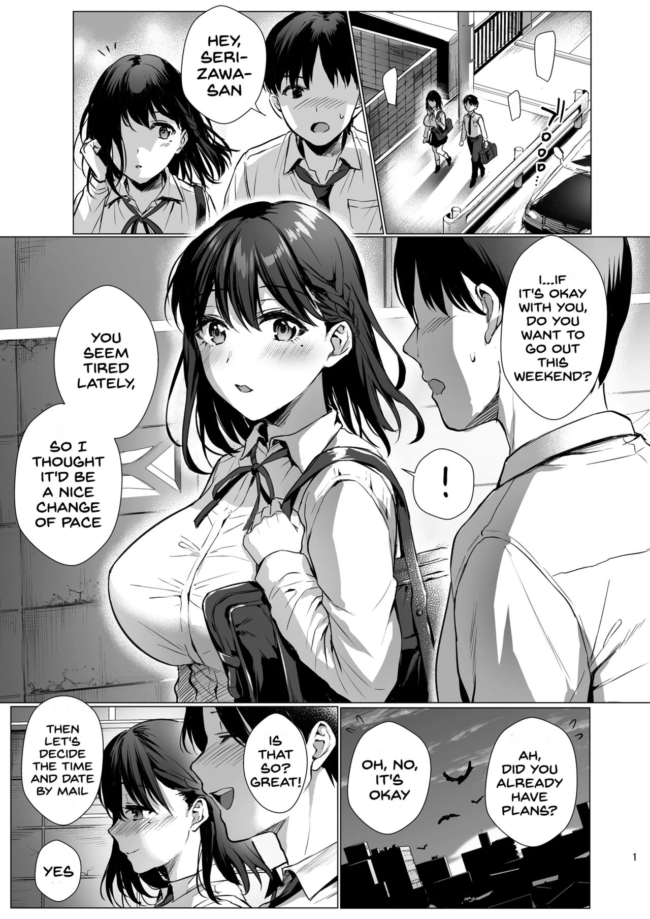 Toshoshitsu no Kanojo 3~Seiso na Kimi ga Ochiru made — page 2