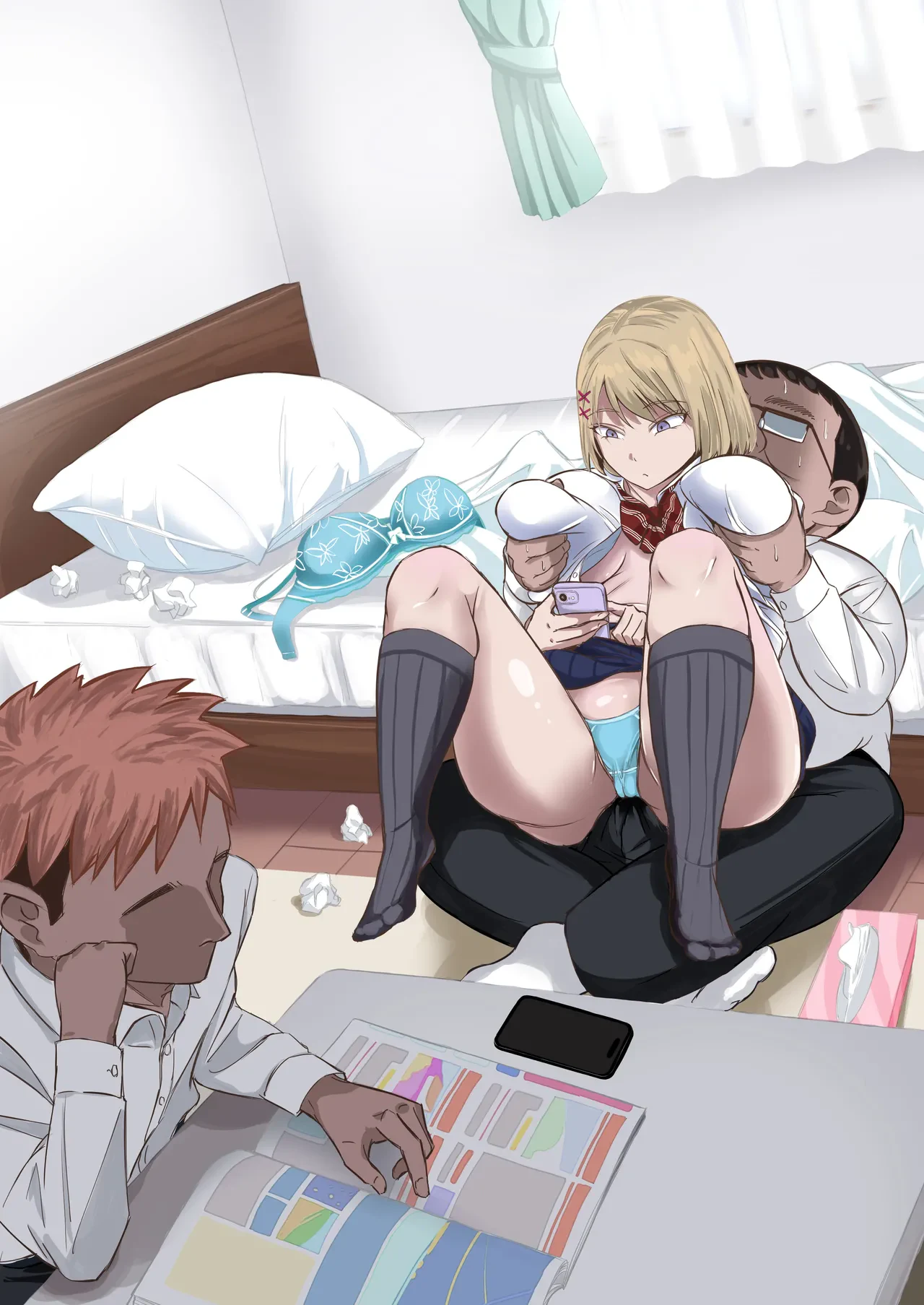 It seems like everyone except me has lost their concept of eroticism, so I decided to fuck her in front of her boyfriend — page 2