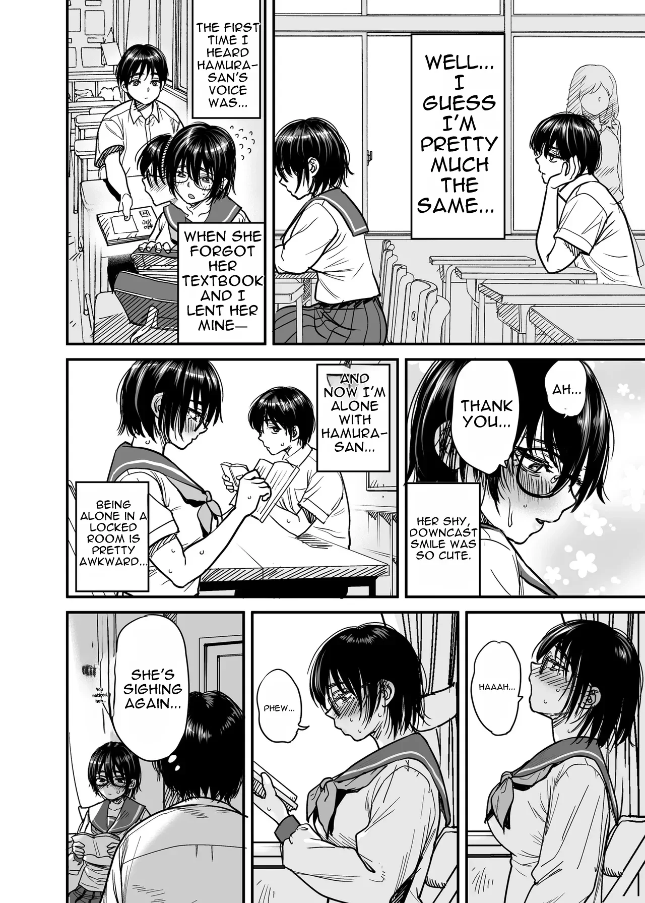 Asekkaki de Kakure Sukebe na Hamura-san to Bungei Bushitsu o Yaribeya ni Suru. — page 11