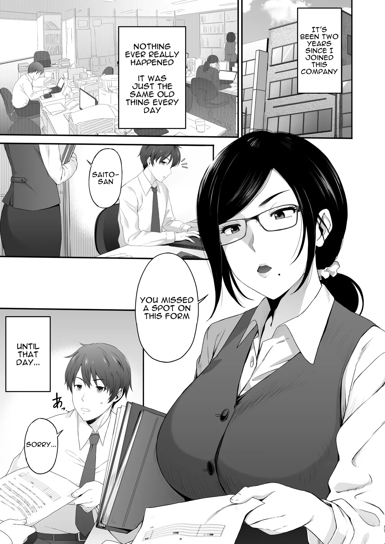 Perverted Woman - Takahashi, a Modest, Busty Accountant, Made Me Develop a Masochist Habit... — page 2