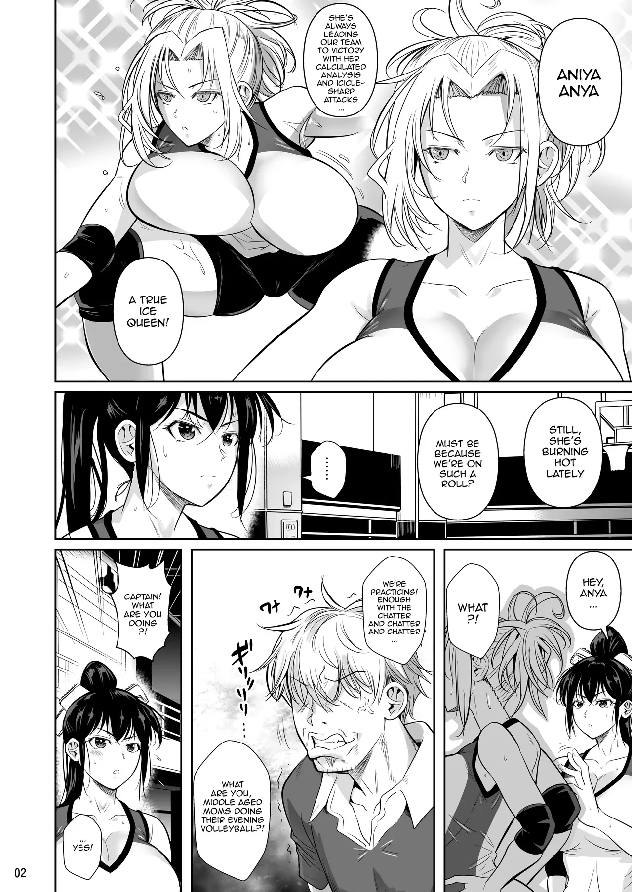 Covered in Sweat 2 - The Frigid Woman Who Definitely Isn't Feeling Good ~But When She Is, Her Russian Comes Out — page 3